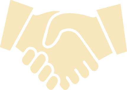 Partnership handshake icon illustration Illustration of a handshake symbolizing partnership