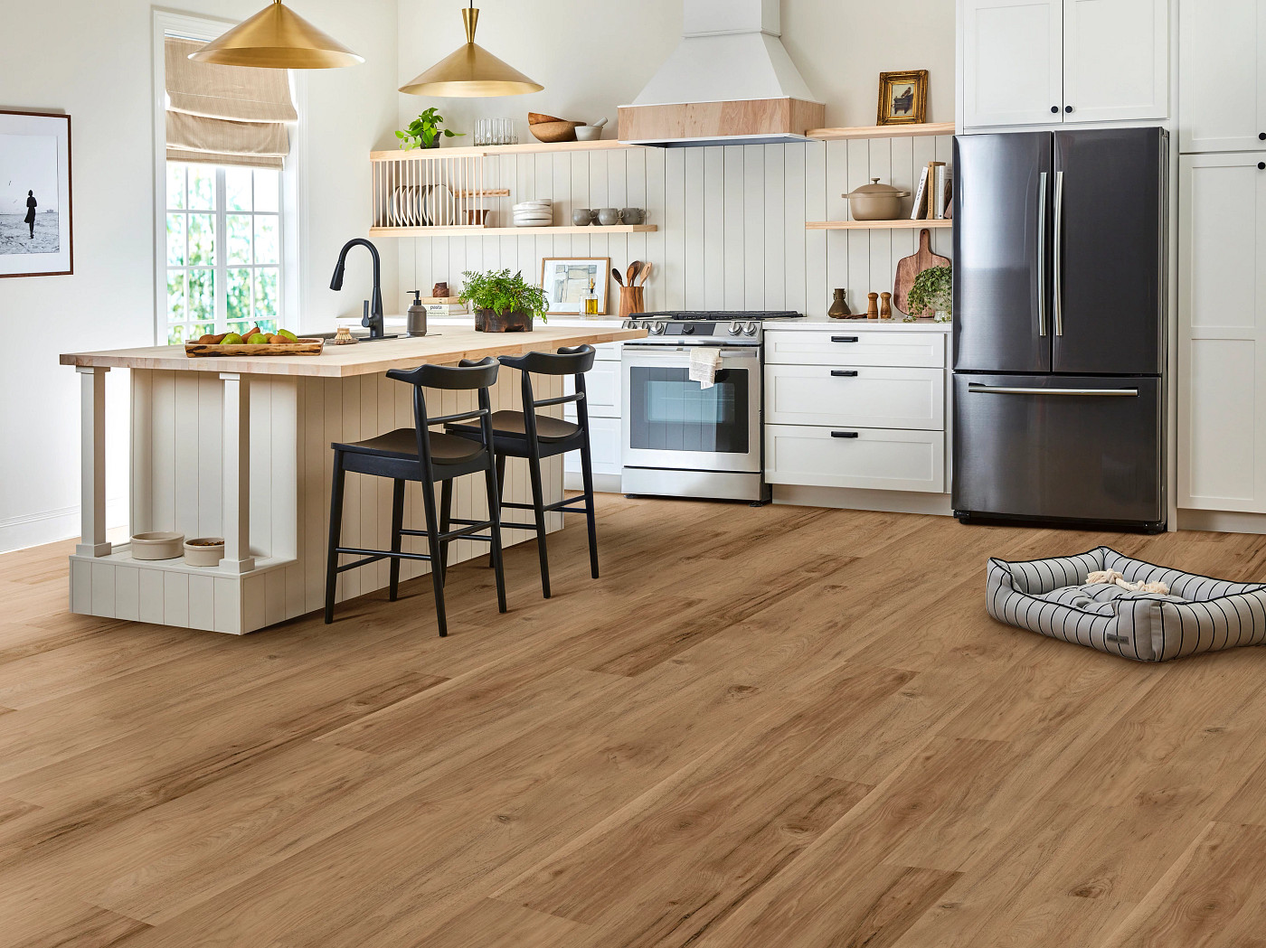 Torchwood flooring, shown in a room