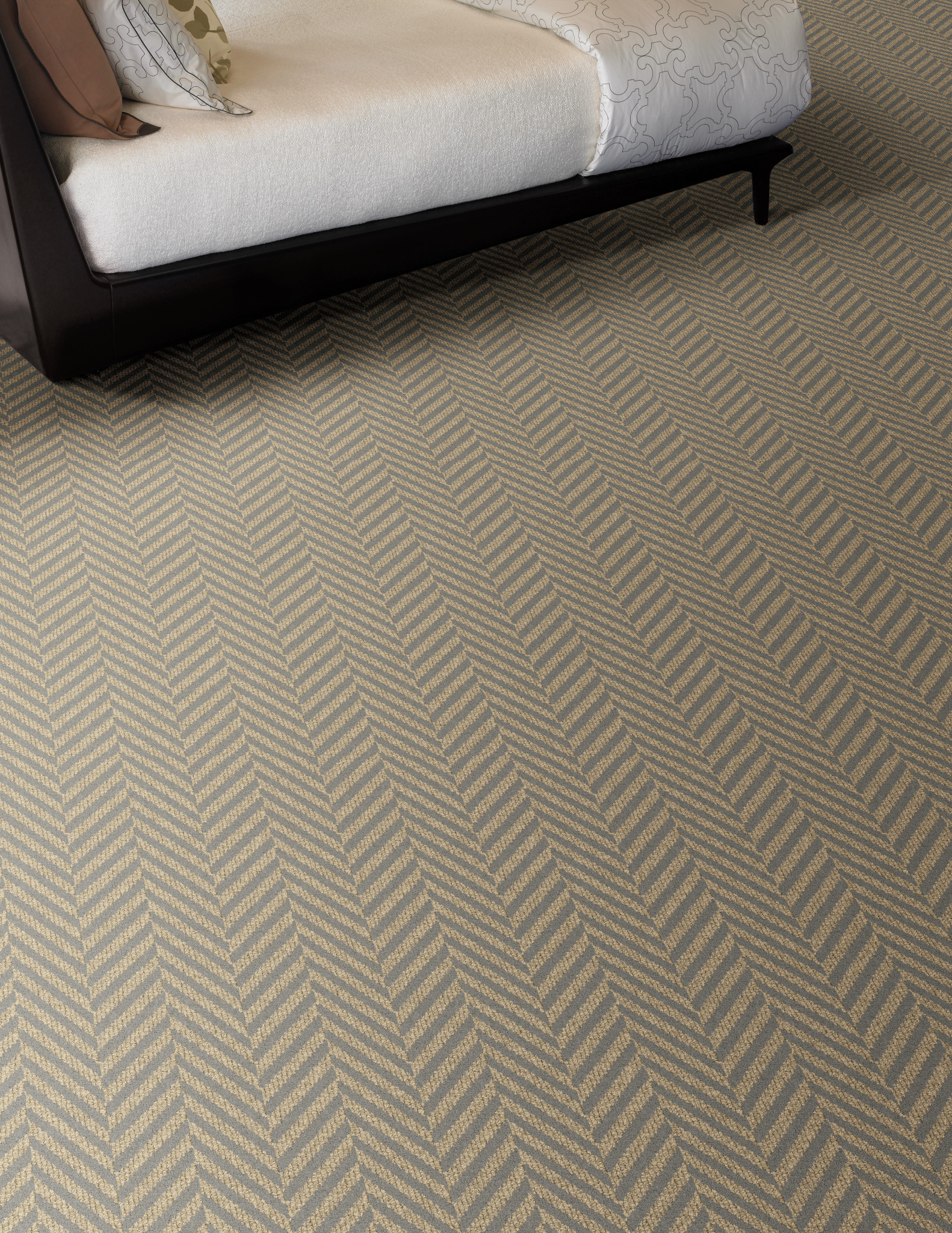 Herringbone Gilded Feature 1