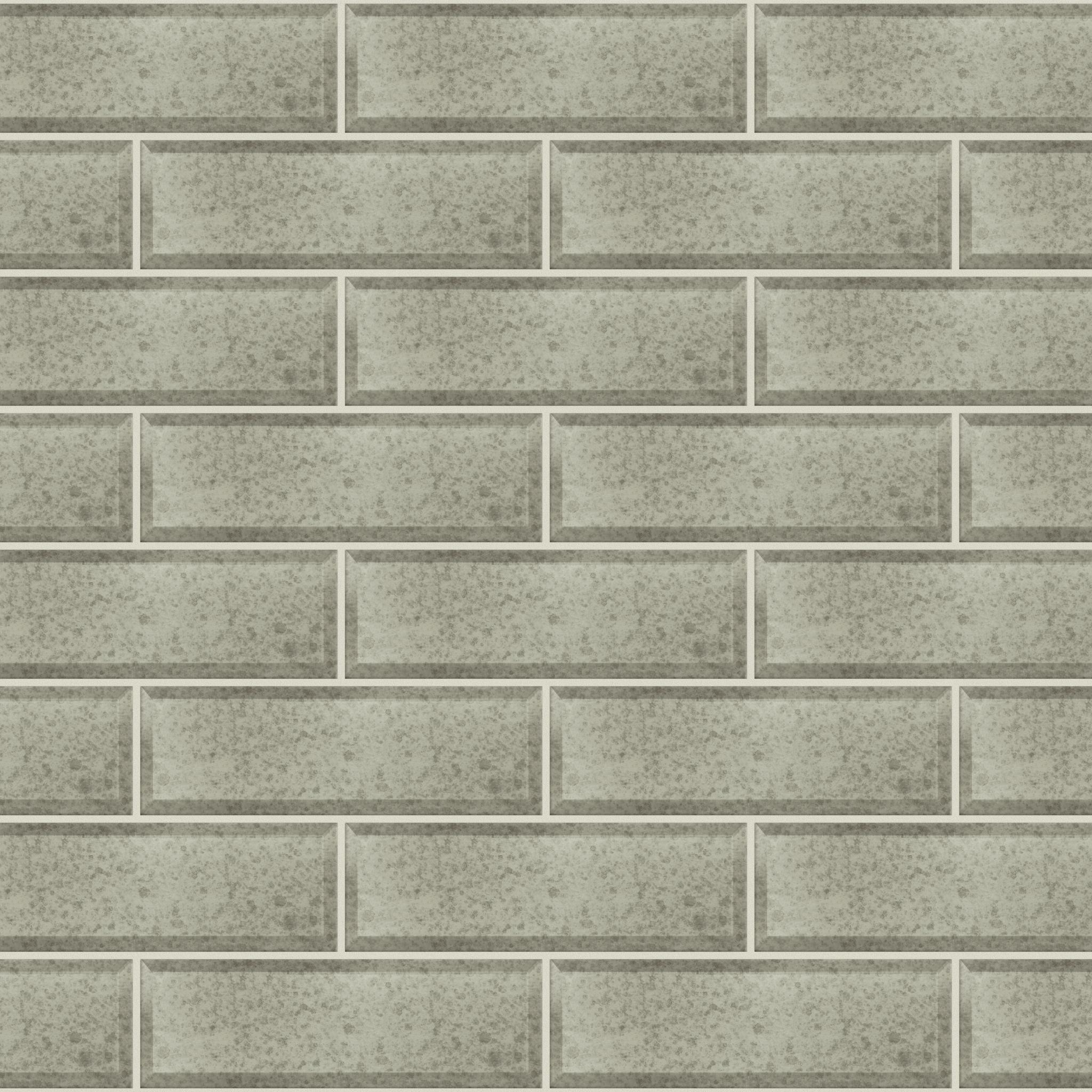 Lucerne 3X9 Beveled Mirror Tile in Antique Silver