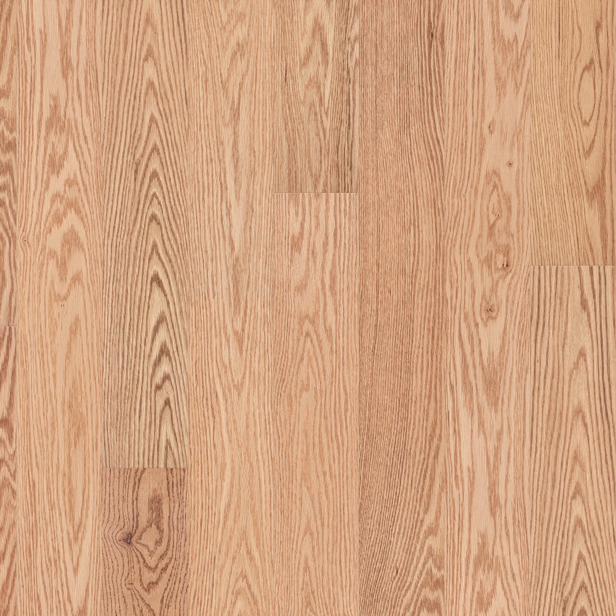Light oak hardwood flooring with natural grain pattern
