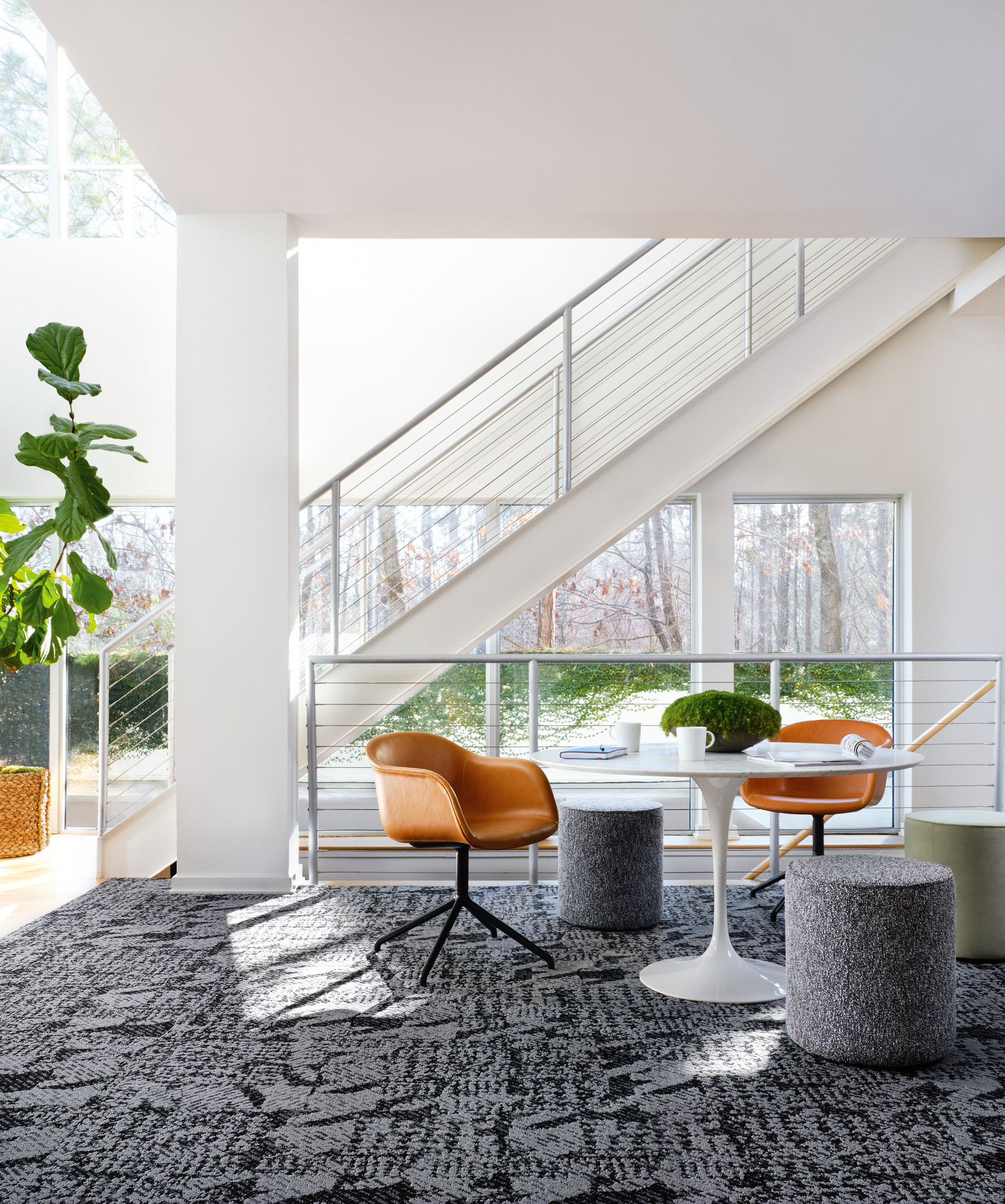 Houndstooth ComfortWorx® Tile Flax Feature 2