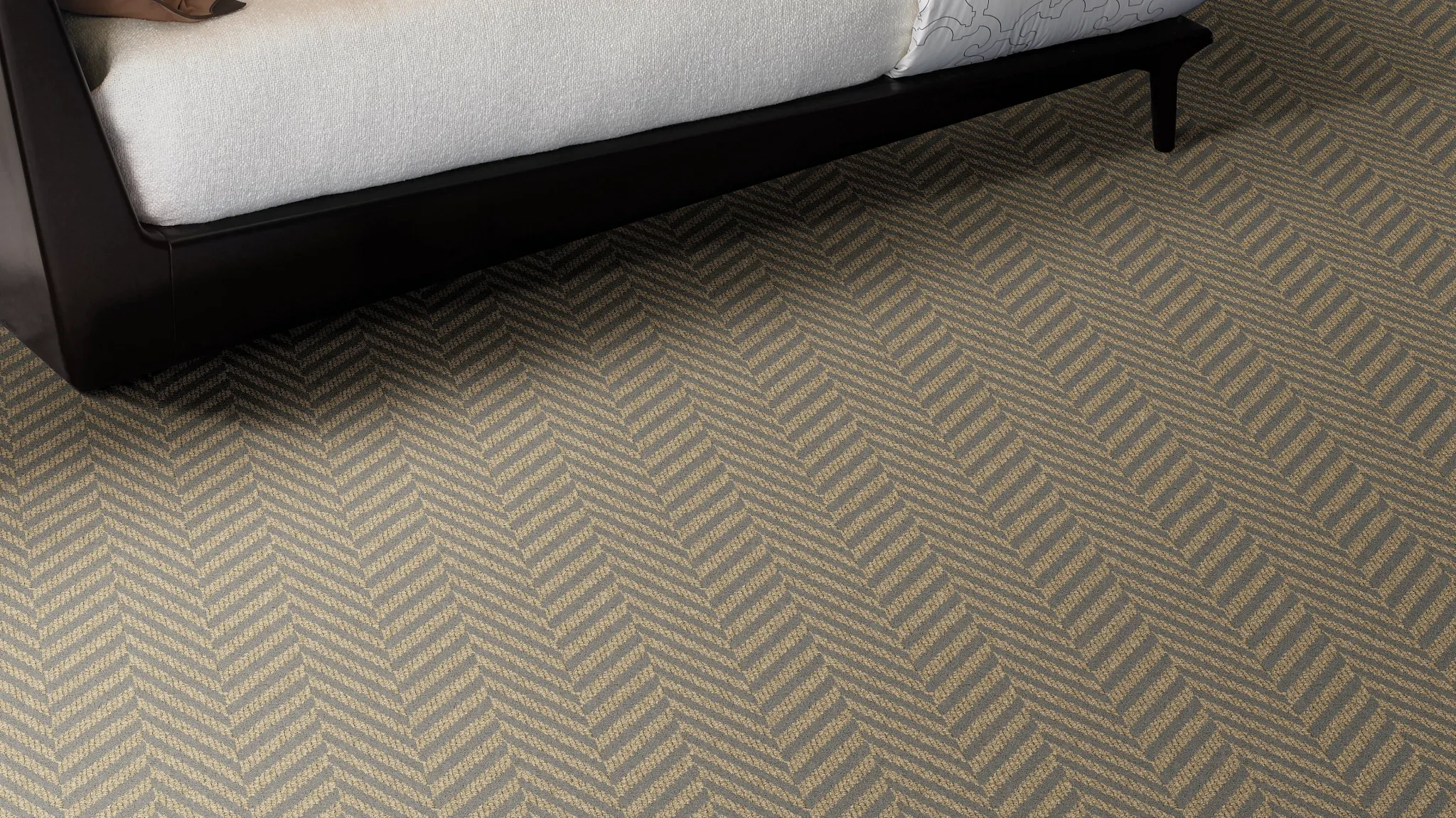 Herringbone in Mirrored