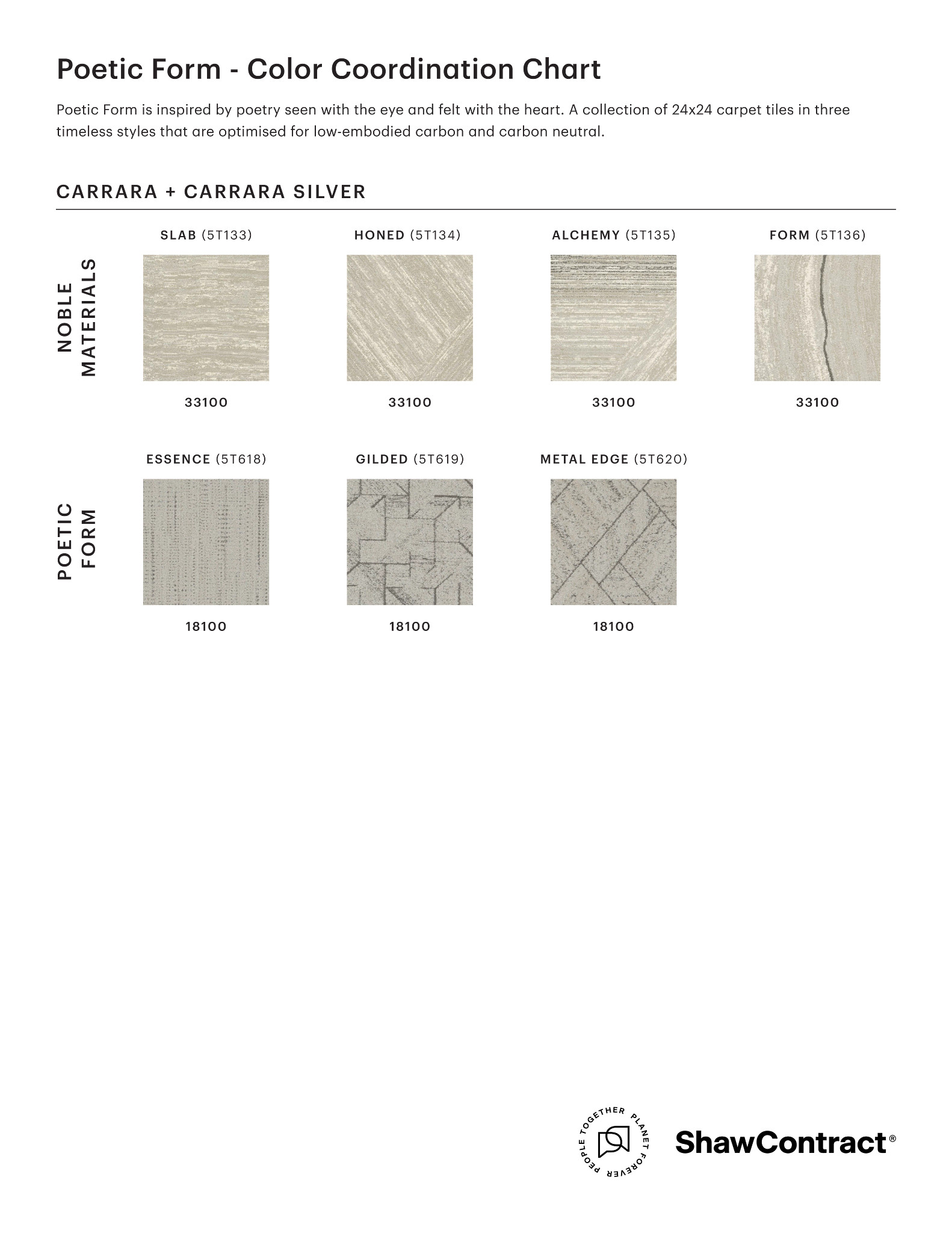 Essence Tile 5T618 Carpet Tile Commercial Flooring | ShawContract