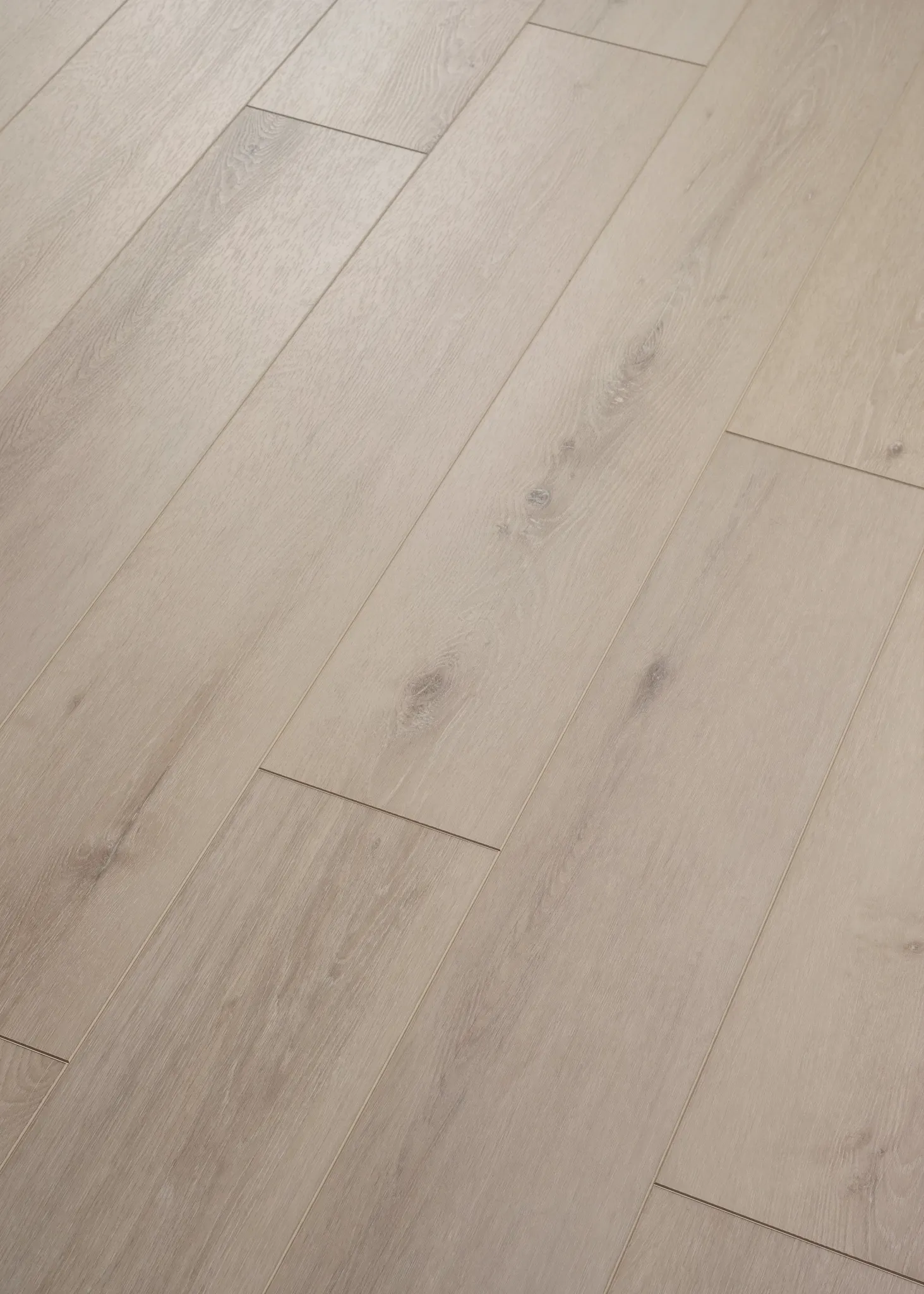 Light oak wood look luxury vinyl plank flooring with Sound Core construction