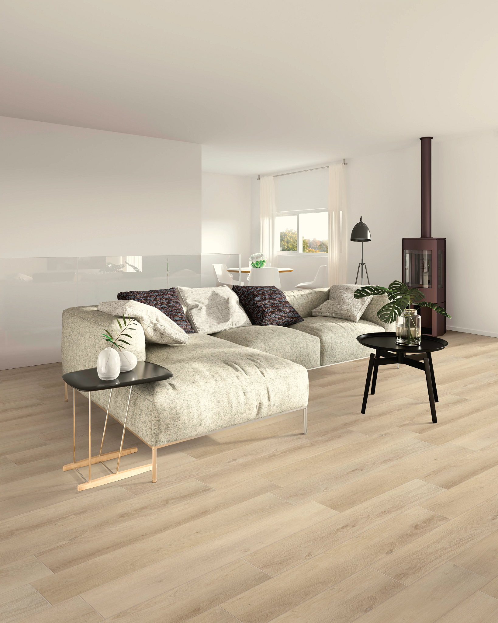 Pasadena Oak LVP Vinyl Flooring 100 Waterproof COREtec Floors