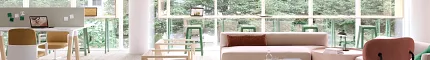 Education Facility with Commercial Carpet Tile Flooring and Modern Interior Design In Common in Include and Collective I in Tan and Collective III in Tan