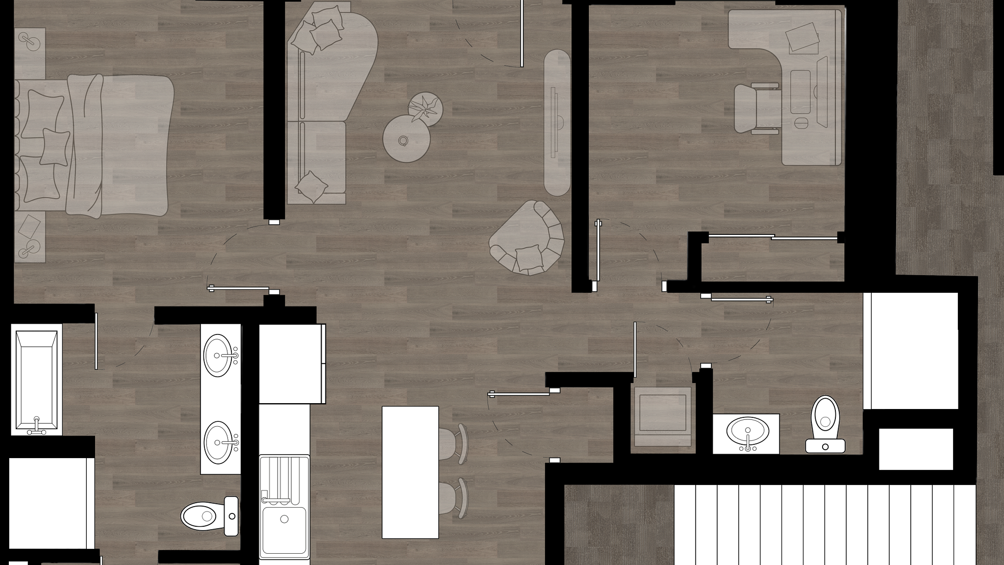 Multifamily room Floorplan