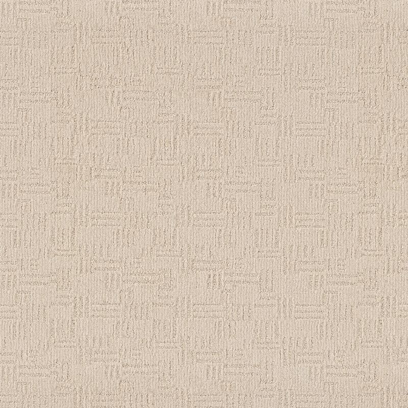 Diego Broadloom Carpet in Parchment color, 12ft width, made of 100% nylon, featuring a cut & loop pattern.