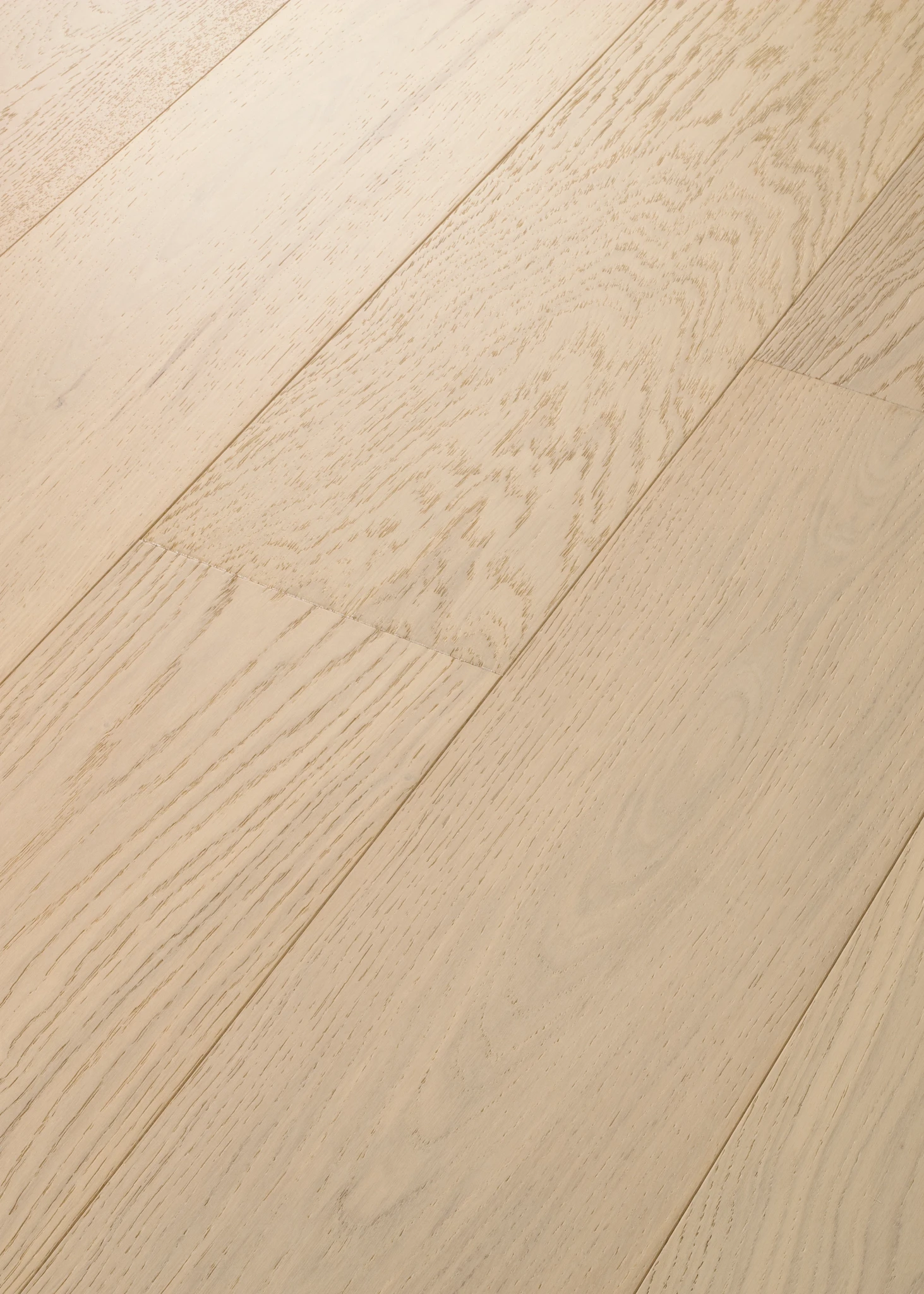 Light oak engineered hardwood flooring with natural wood grain texture