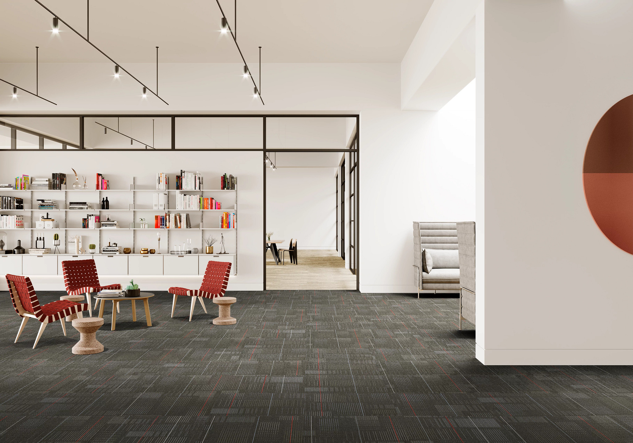 Diffuse Strataworx 5T419 Carpet Tile Commercial Flooring