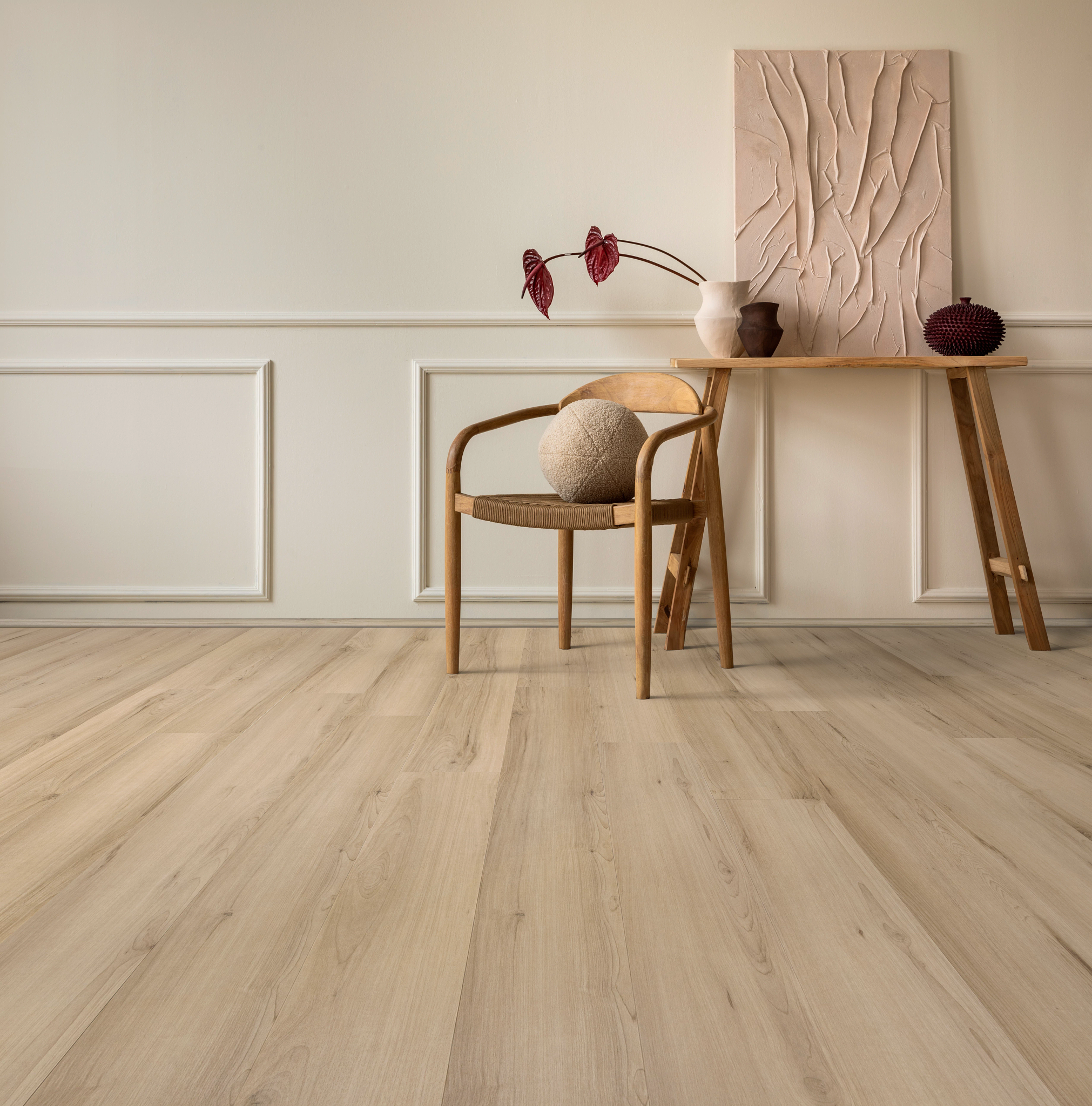 Woodbury Maple Vv585 05043 Vinyl Plank Flooring COREtec   VV585 05043 Evp Vinyl Flooring Roomscene 