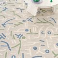 Keith Tile Graphite - LVP flooring Keith Tile Graphite Feature 1