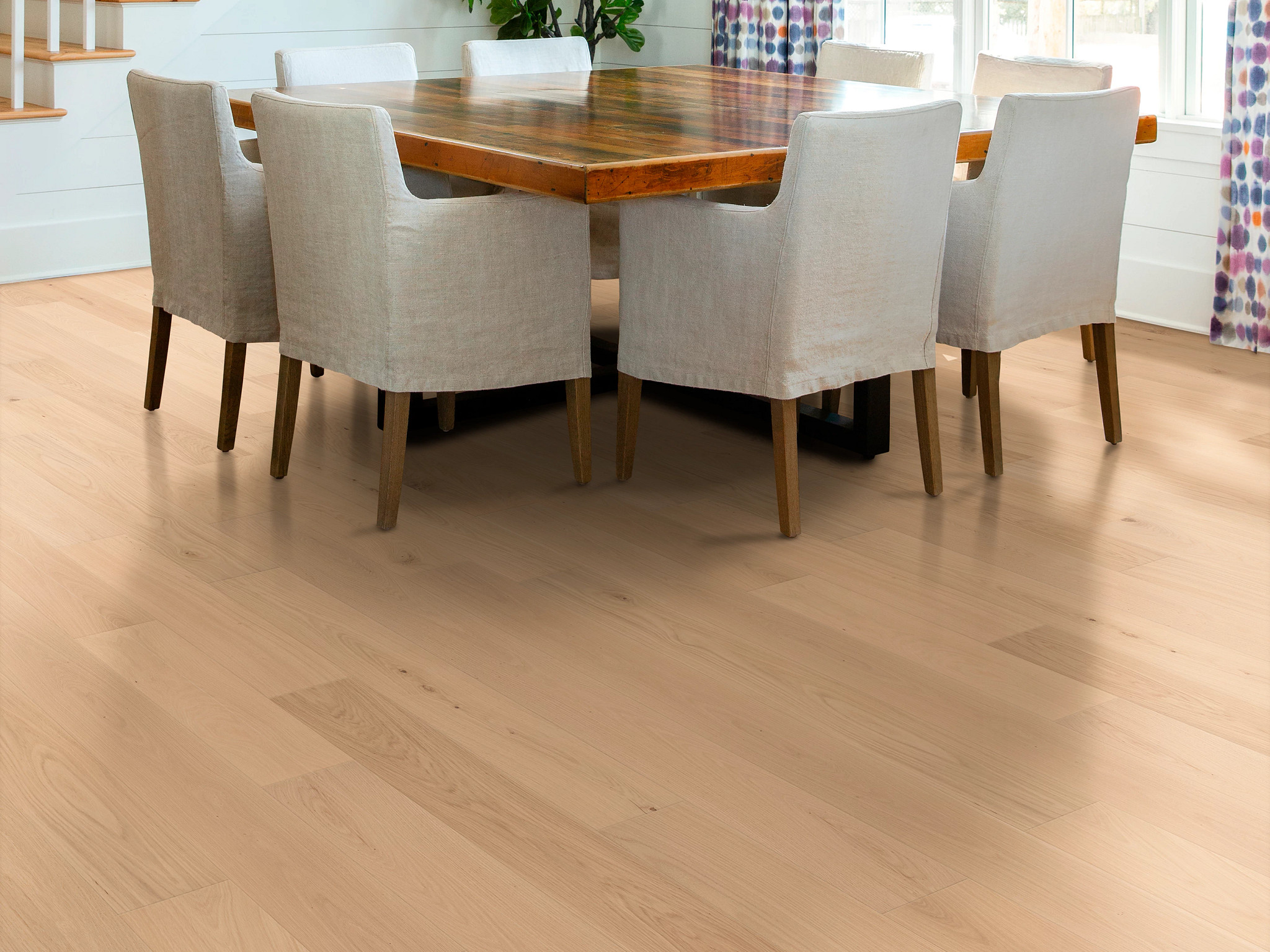 NATURAL CLASSICS WHITE OAK 7" NATURAL WHITE OAK ROOM