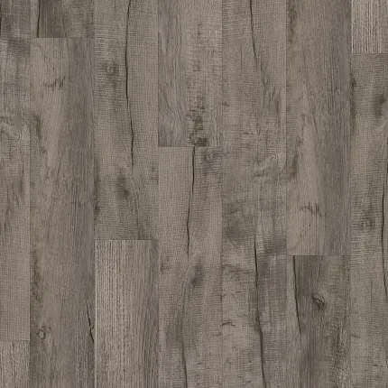 Durable grey vinyl flooring with wood grain design Grey wood look vinyl flooring with realistic texture