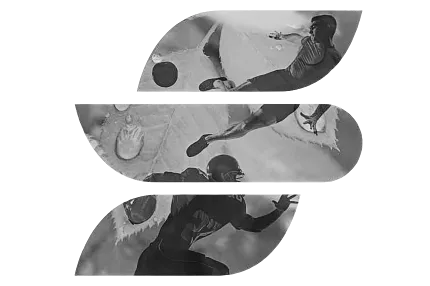 Sports Logo Design with Athletes Sports-themed logo with athletes in action