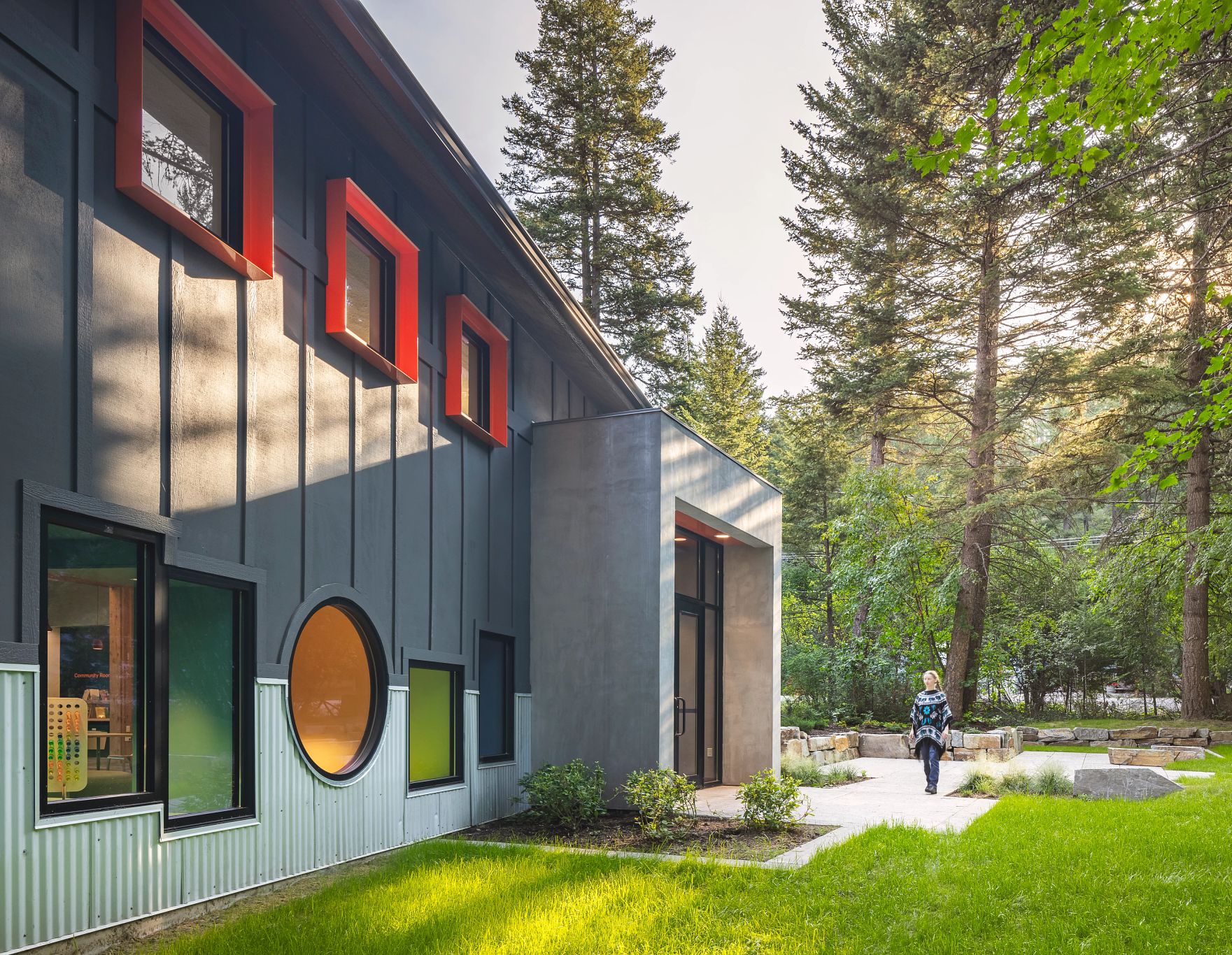 Exterior building of ImagineIF Library
