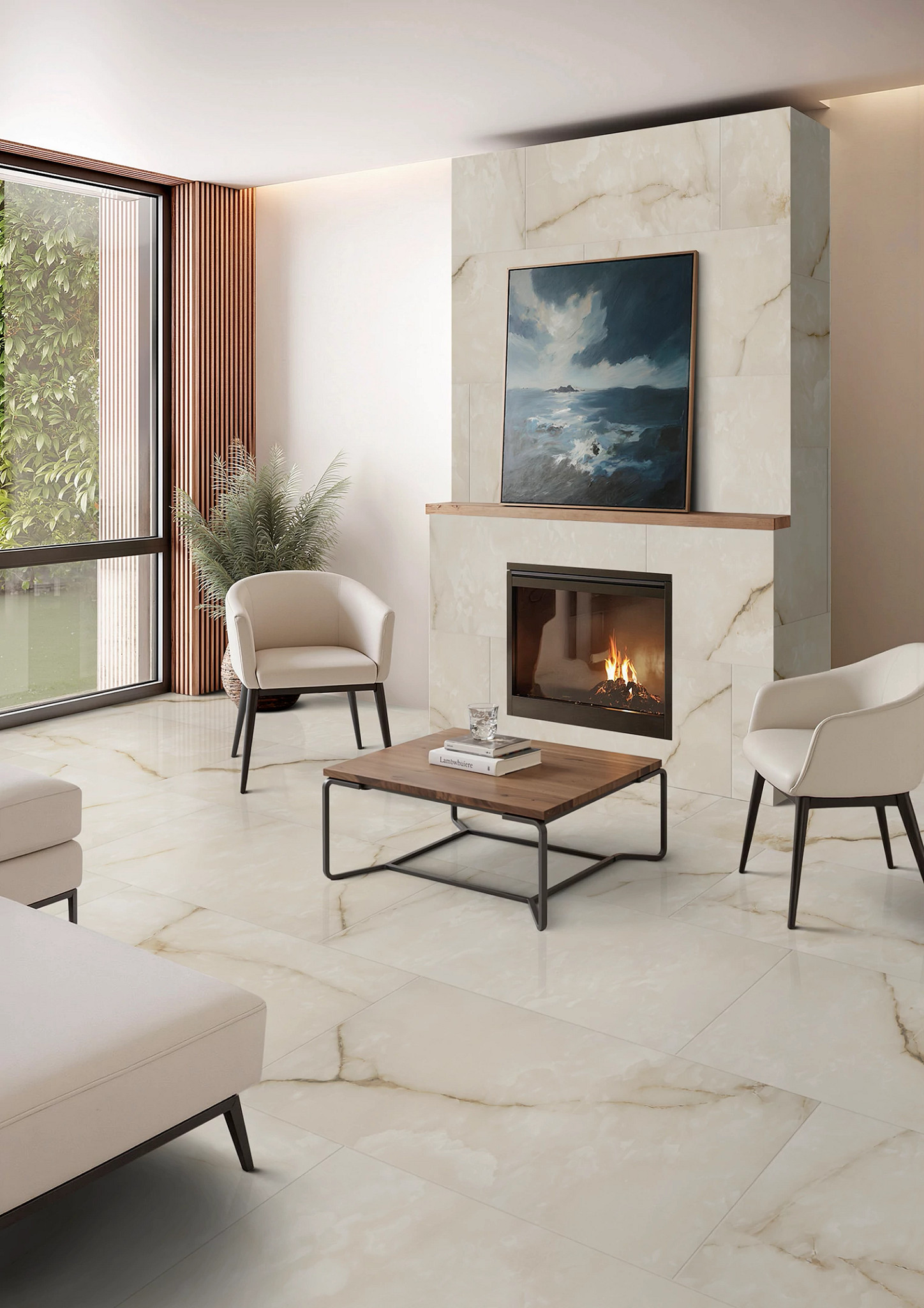 ASTORIA 24X48 MATTE CHIFFON ROOM