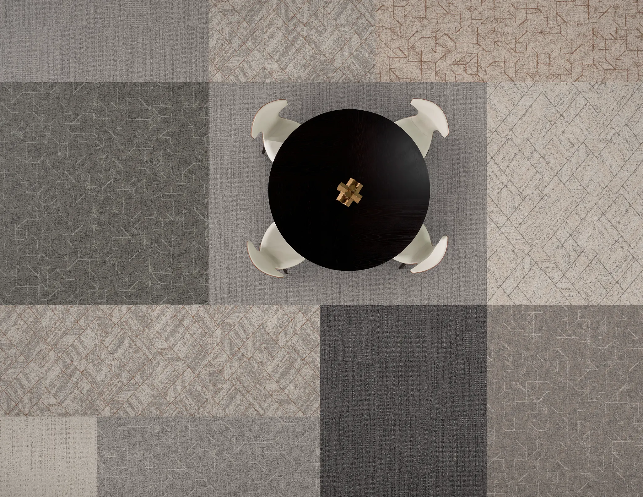 Gilded in Quartz Copper Installed Monolithic