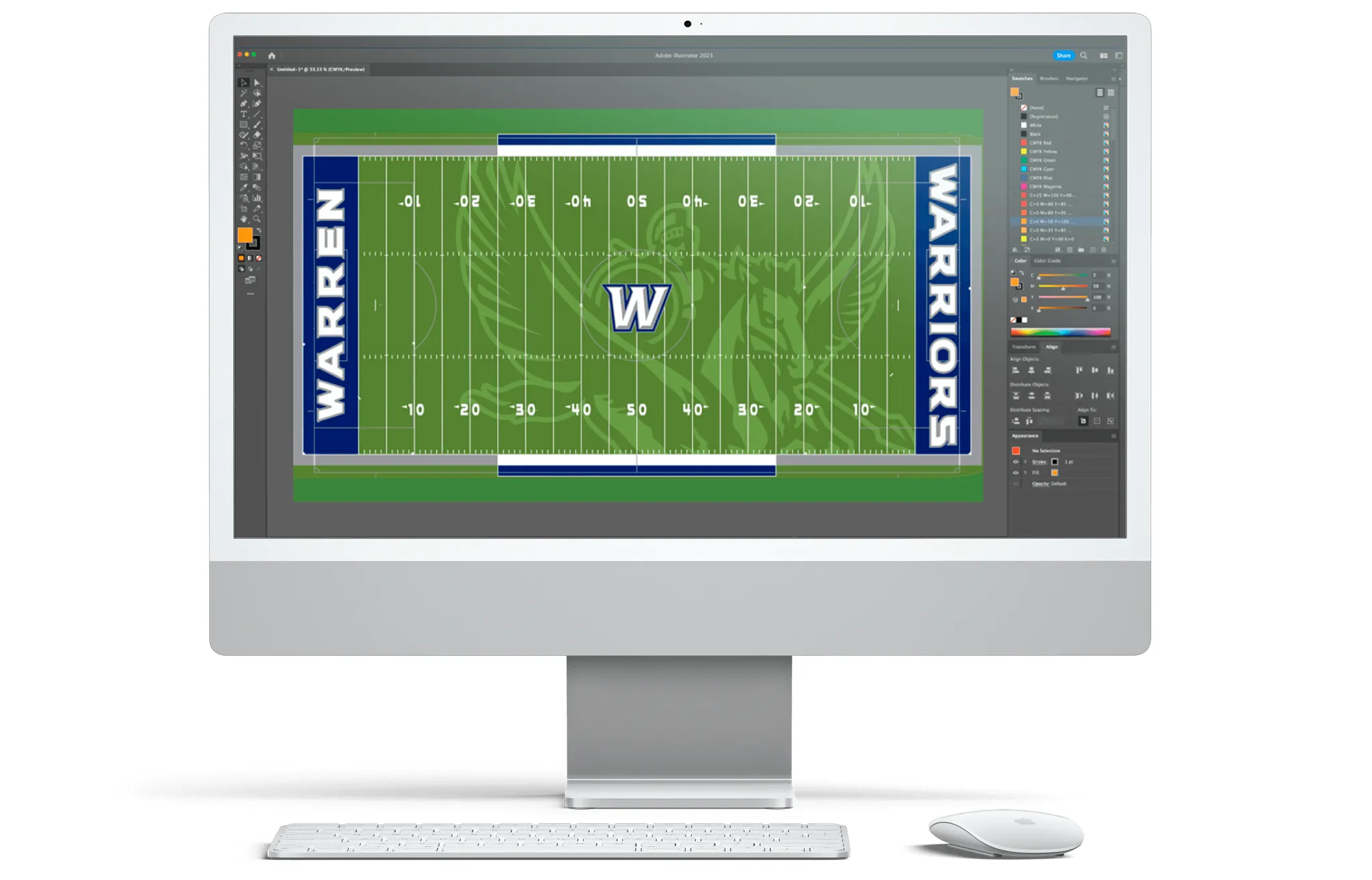 Turf Table Game GAME ON Turf | Custom Fields by Shaw
