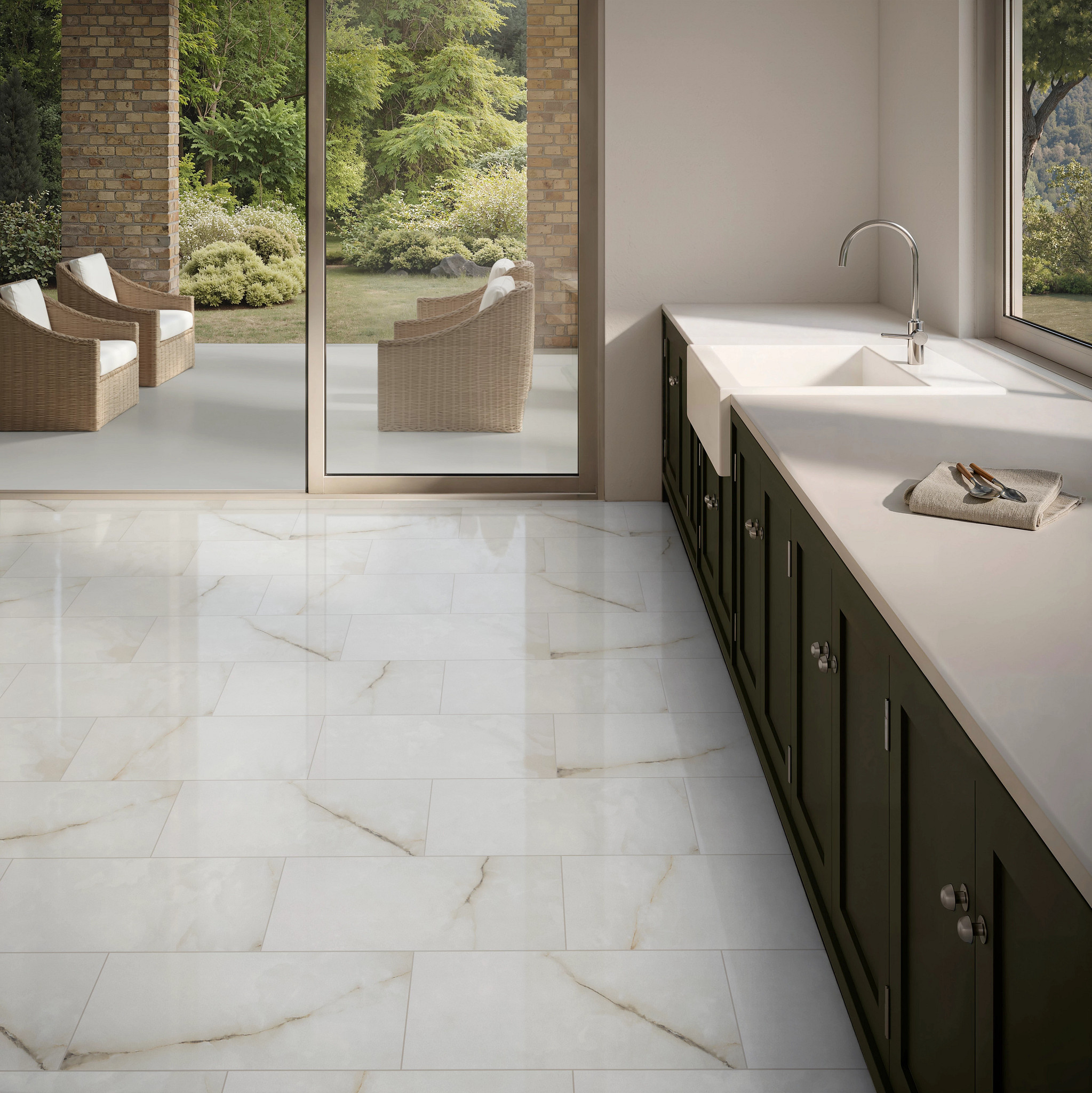 ASTORIA 12X24 POLISHED OYSTER ROOM