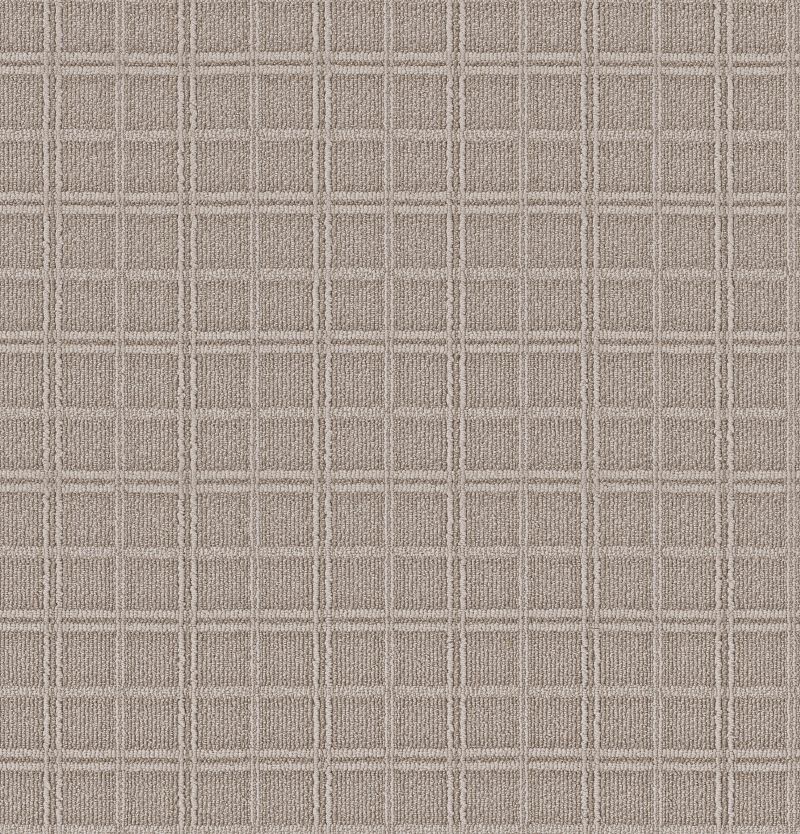 Breeze Block Broadloom Carpet in Fossil color, made from 100% nylon, 12ft wide, perfect for residential applications.