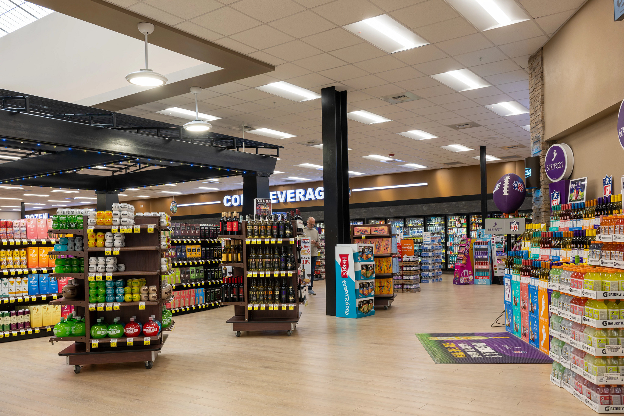 Inside of Town Pump Connivence