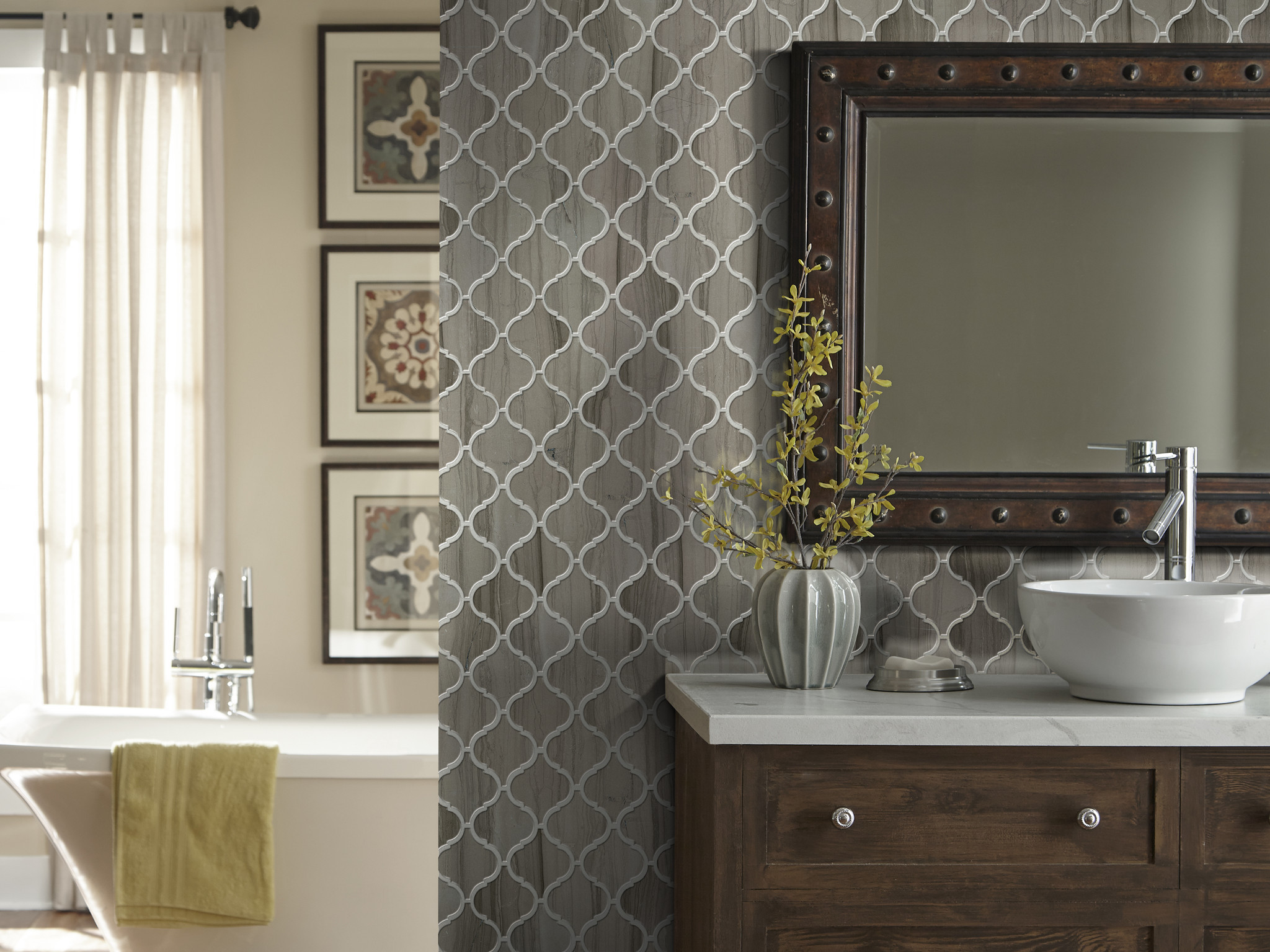 Look & Feel: Tile & Stone Flooring How To's | Shaw Floors