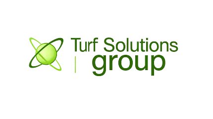 Turf Solutions Group Logo Turf Solutions Group logo featuring a green globe with orbiting rings