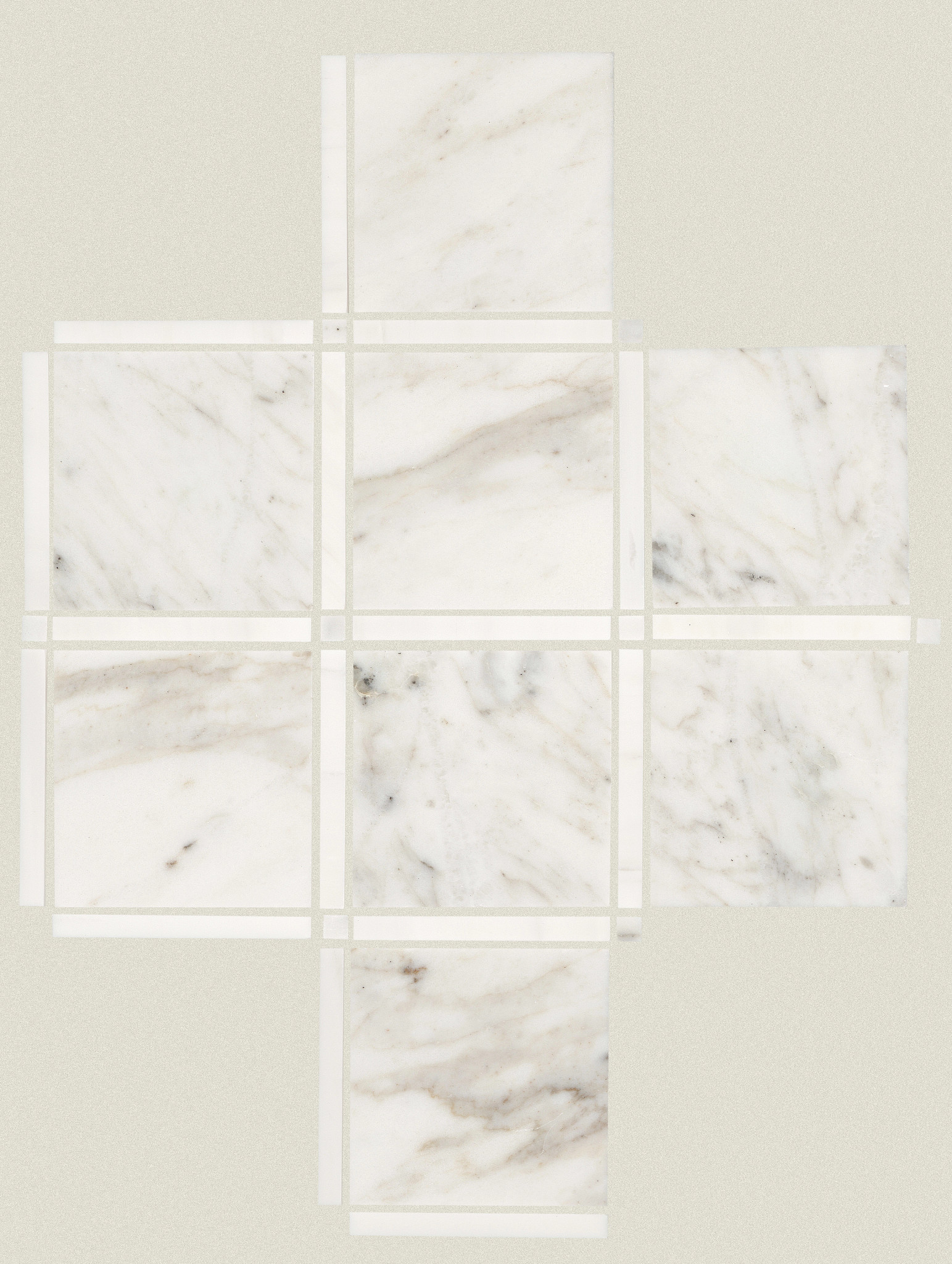 BOCA LATTICE MOSAIC CALACATTA MAIN