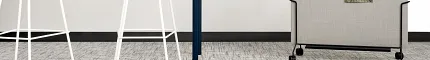 Stylish carpet tile flooring for educational spaces Modern education facility with grey and gold carpet tile flooring
