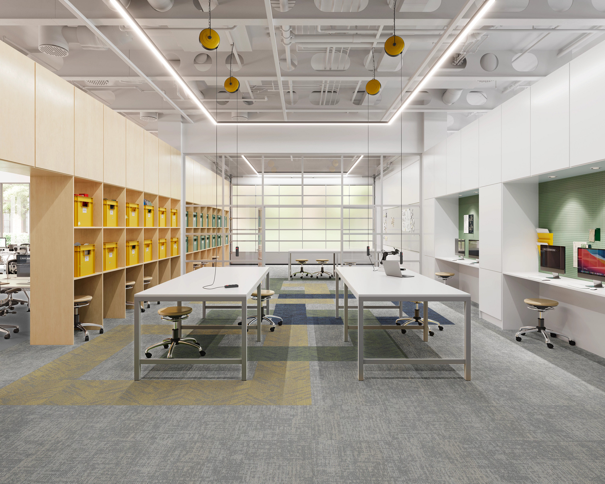 Daydreamer Tile 5T593 Carpet Tile Commercial Flooring | ShawContract