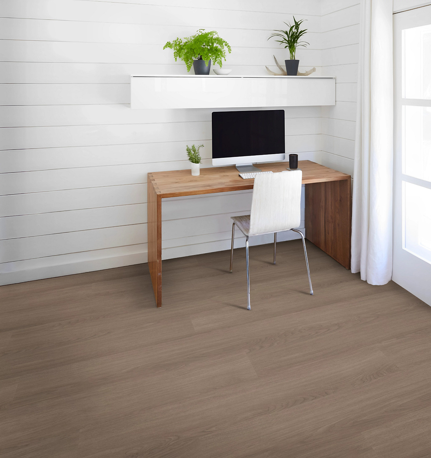 Dune flooring, shown in a room