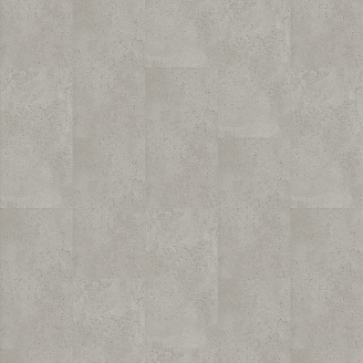 A light gray vinyl tile floor with a stone look