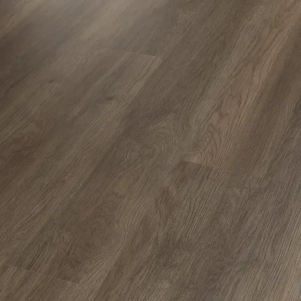 Brown wood grain luxury vinyl plank flooring for commercial use Luxury vinyl plank flooring with wood grain texture in brown tones
