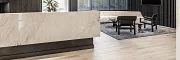 Stylish Rigid Core flooring for workplace environments Modern office reception area with Rigid Core flooring