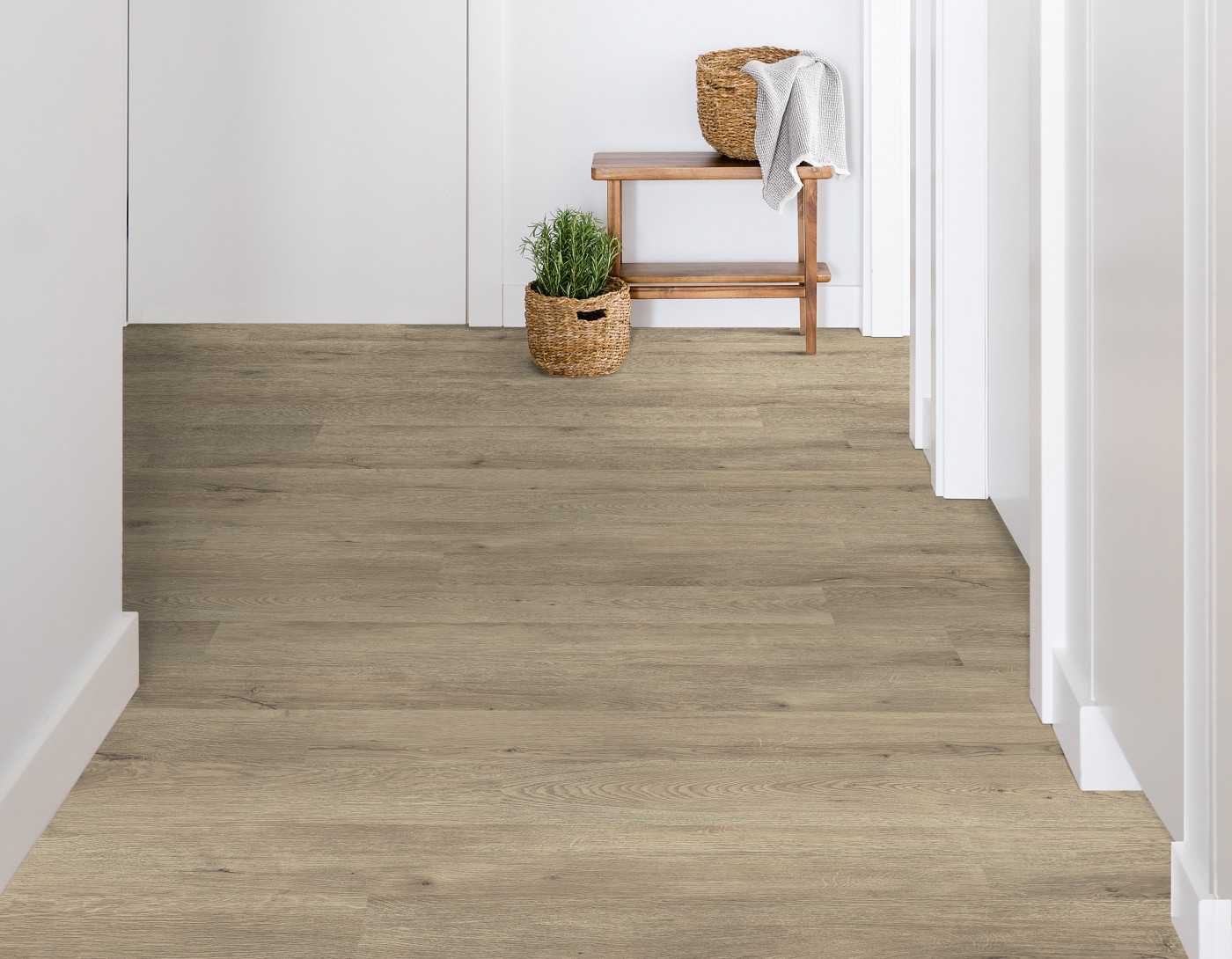 Los Angeles flooring, shown in a room