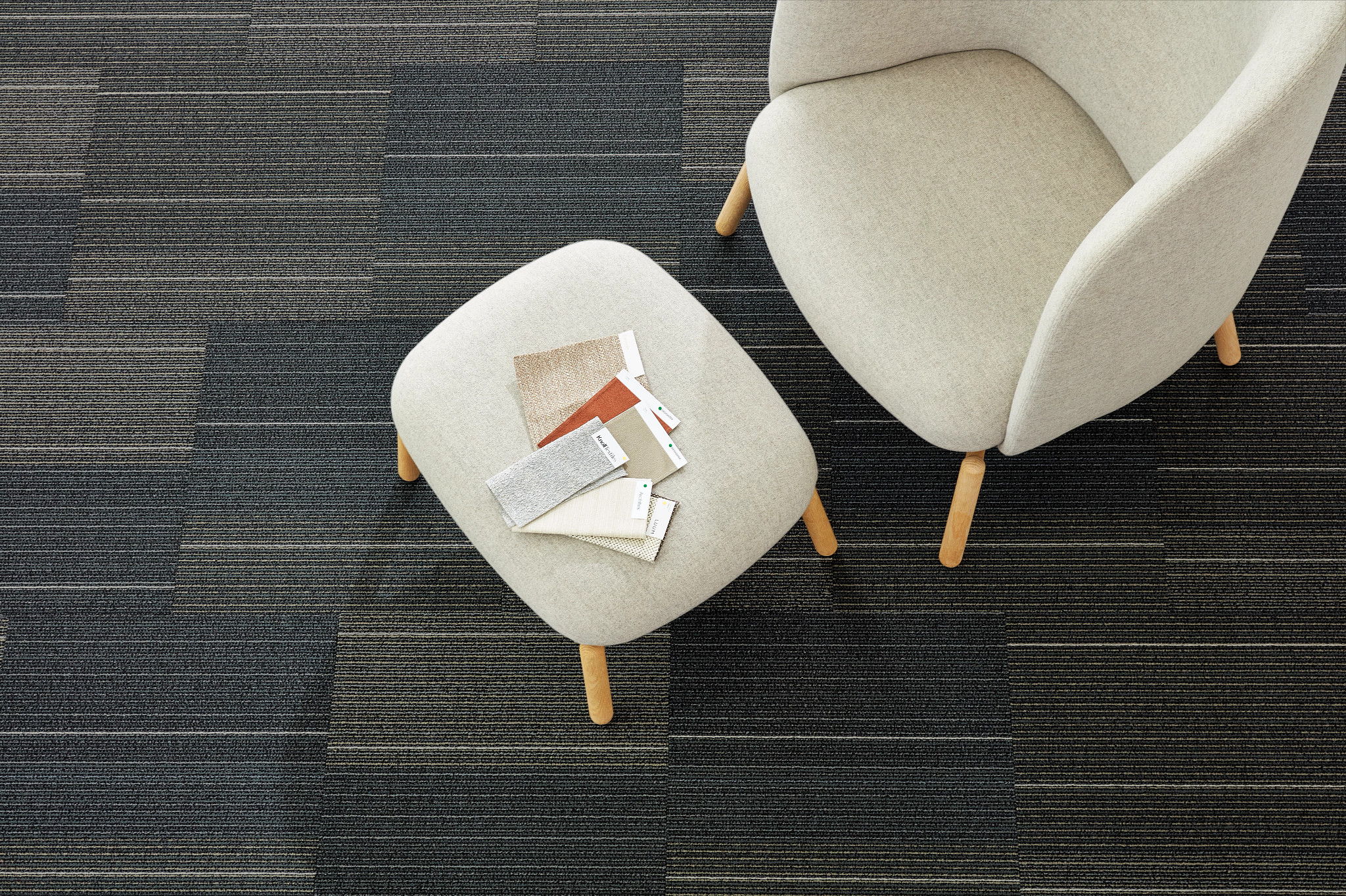 Disperse Color 24X24 Ecoworx® Tile 5T479 Carpet Tile Commercial