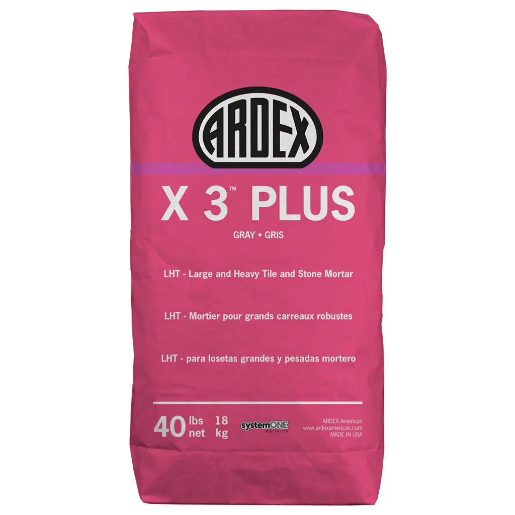 ARDEX X 3 Plus large and heavy tile mortar bag