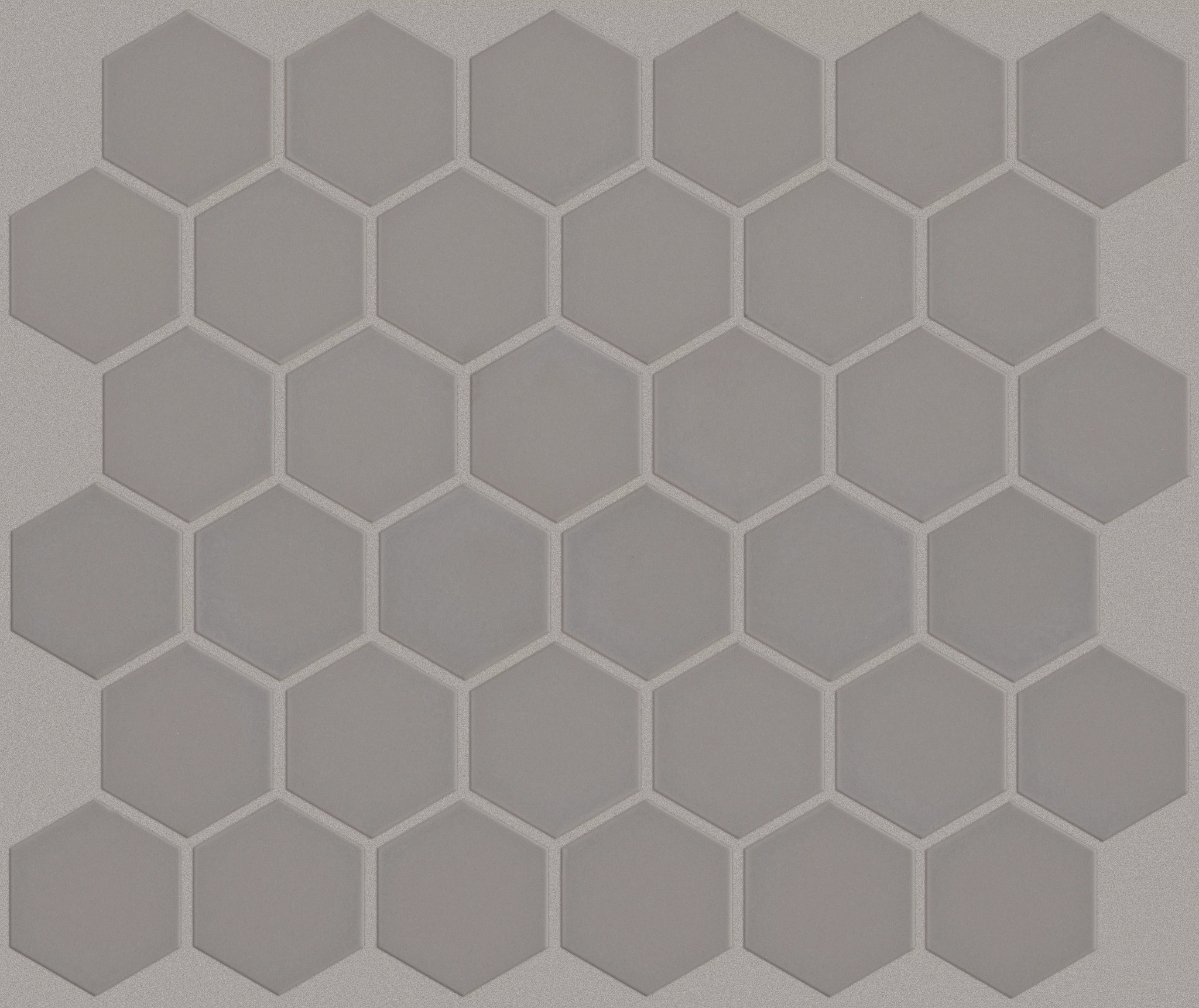 GRANDEUR 2" HEX MATTE MOSAIC TAUPE MAIN