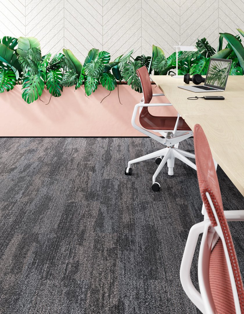 Habitat Tile Shade - LVP flooring Habitat Tile Shade Feature 1