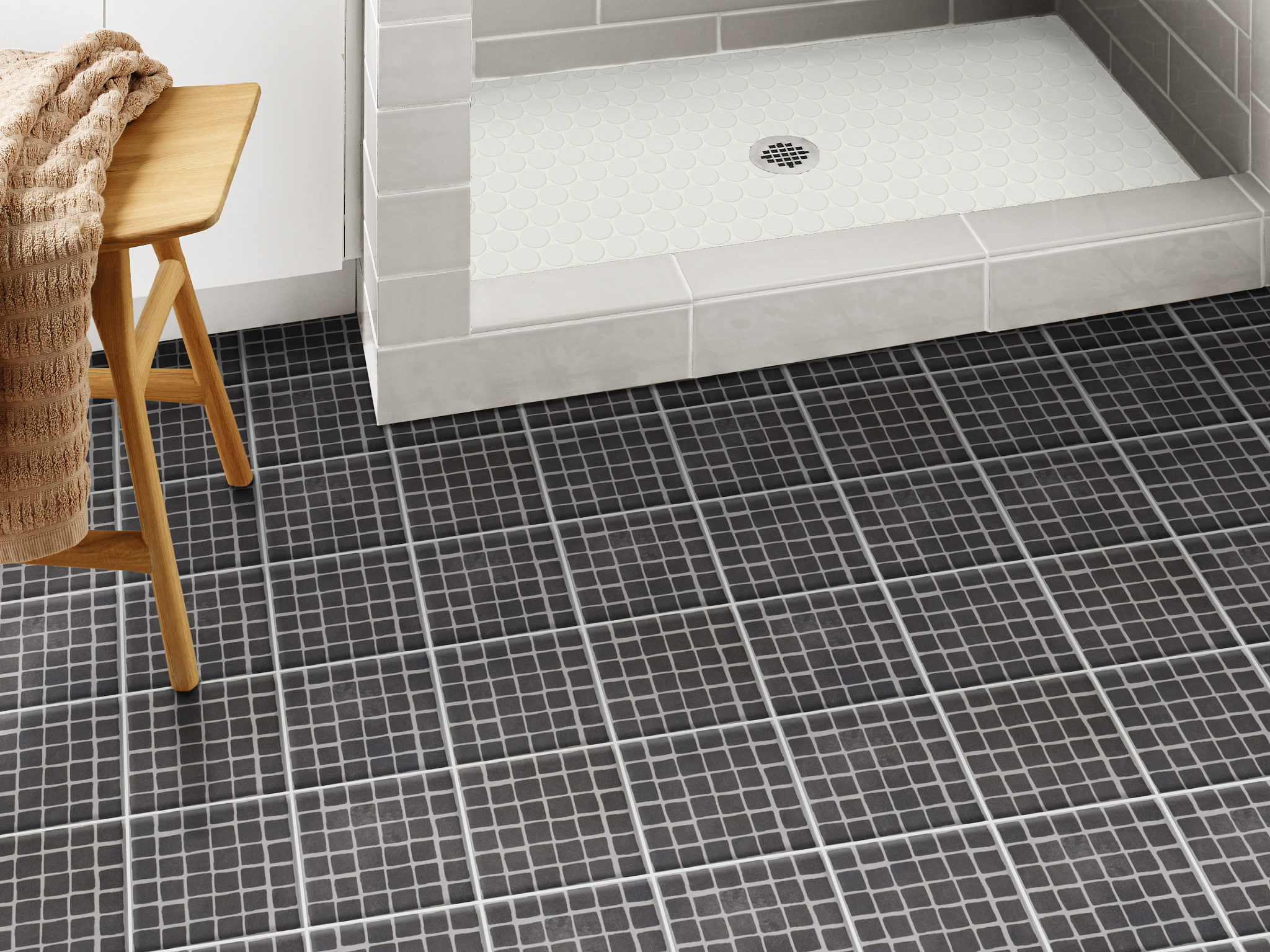 KALEIDOSCOPE 8X8 SQ DESIGN PATCHWORK ROOM