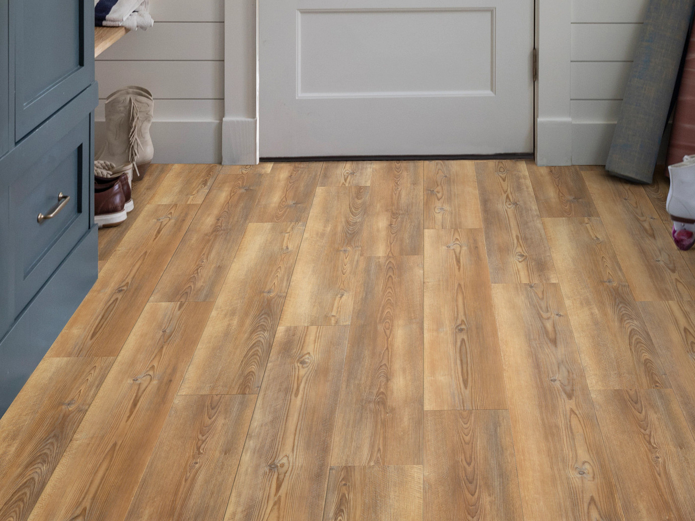 Blake's Landing flooring, shown in a room