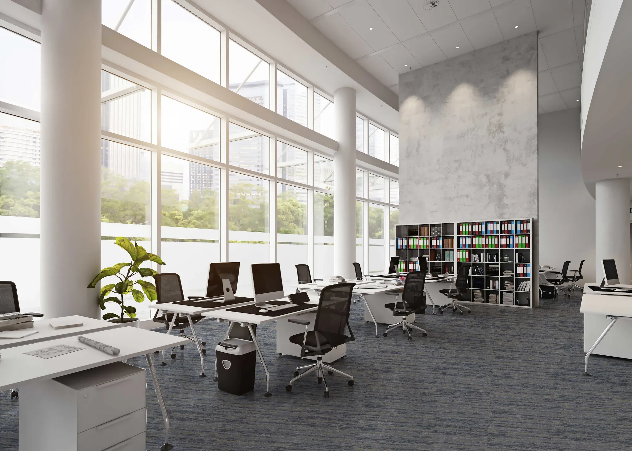 Use Zeitoun carpet to Make the Office Worth the Commute