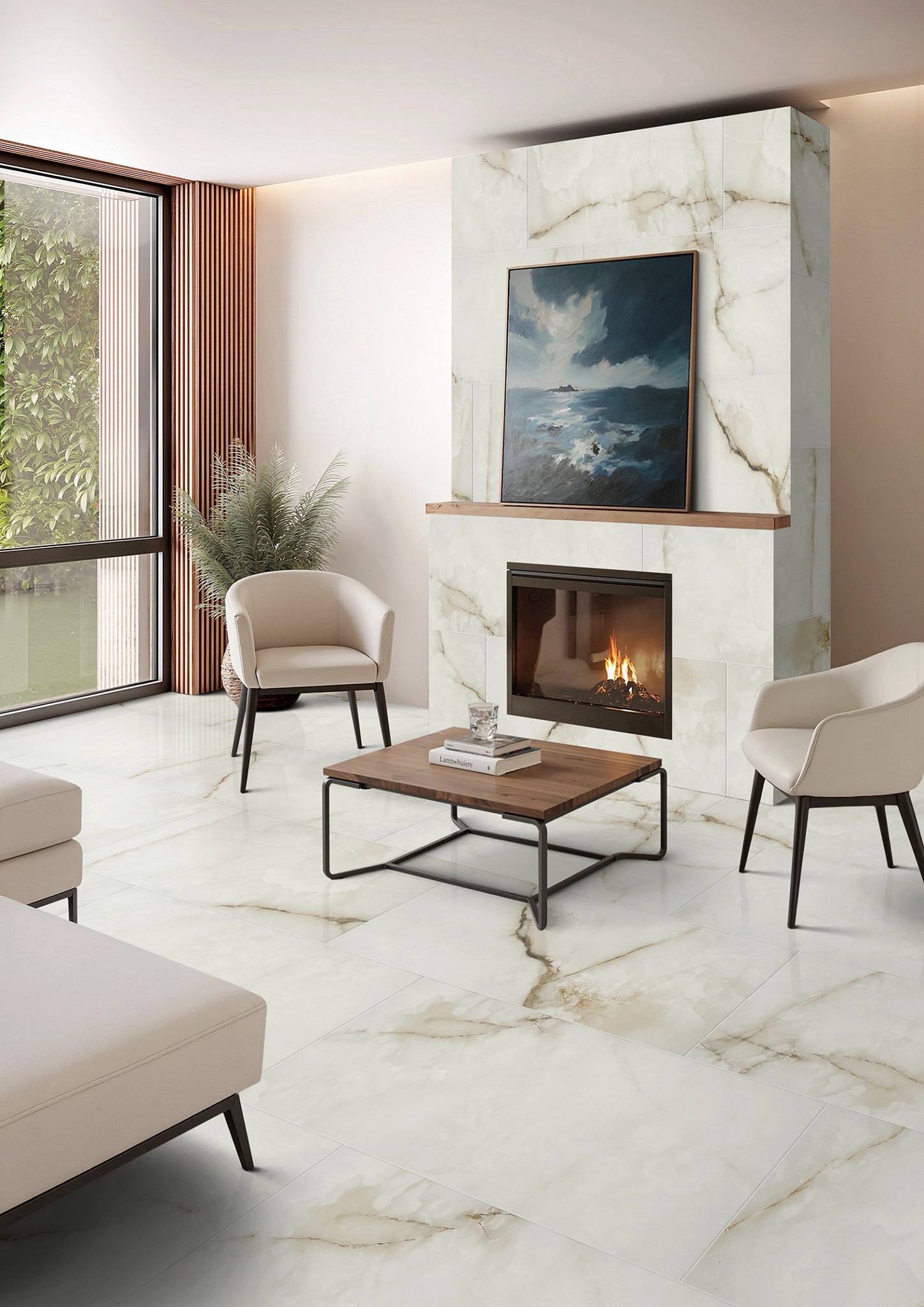 ASTORIA 24X48 MATTE OYSTER ROOM