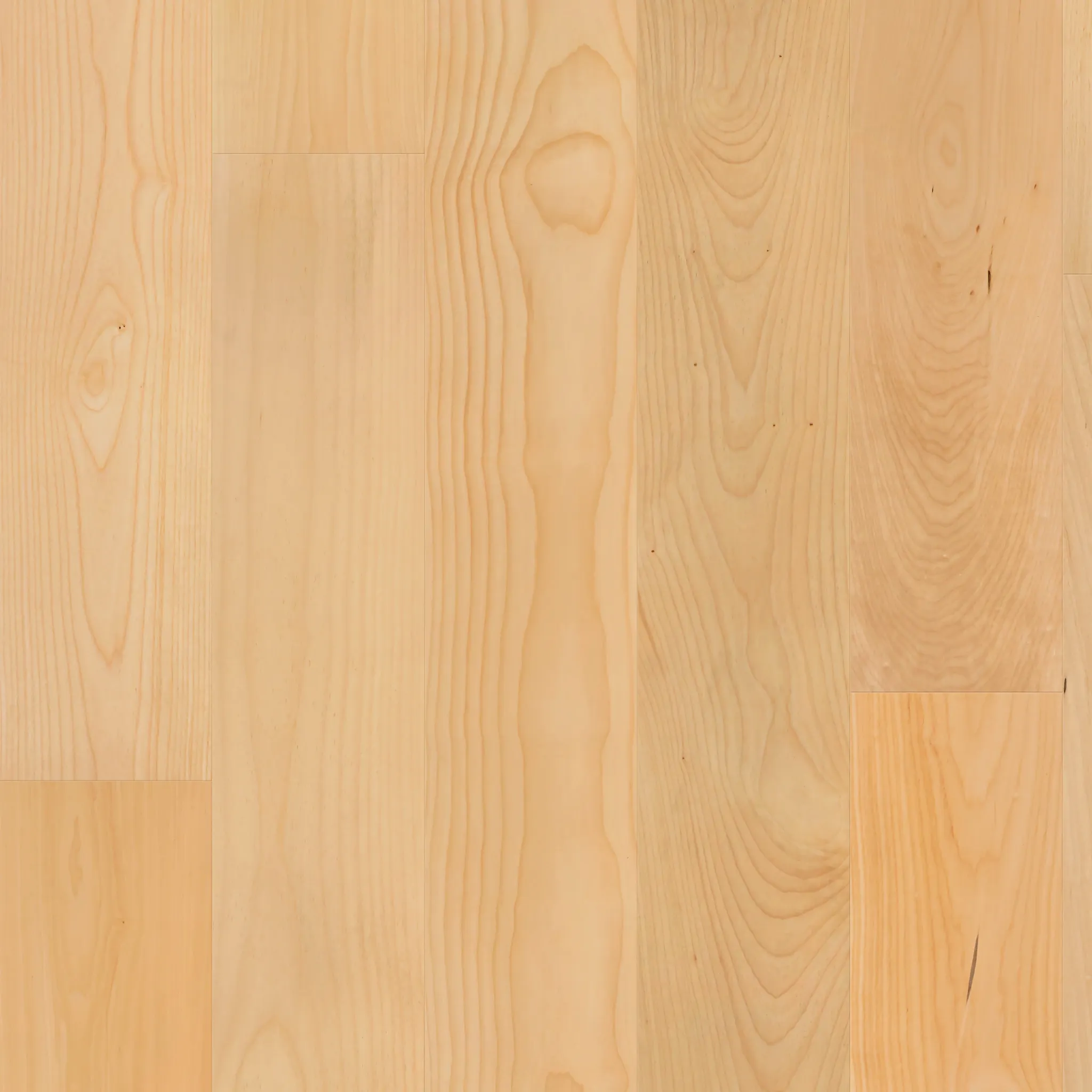 Light natural wood flooring with visible grain patterns