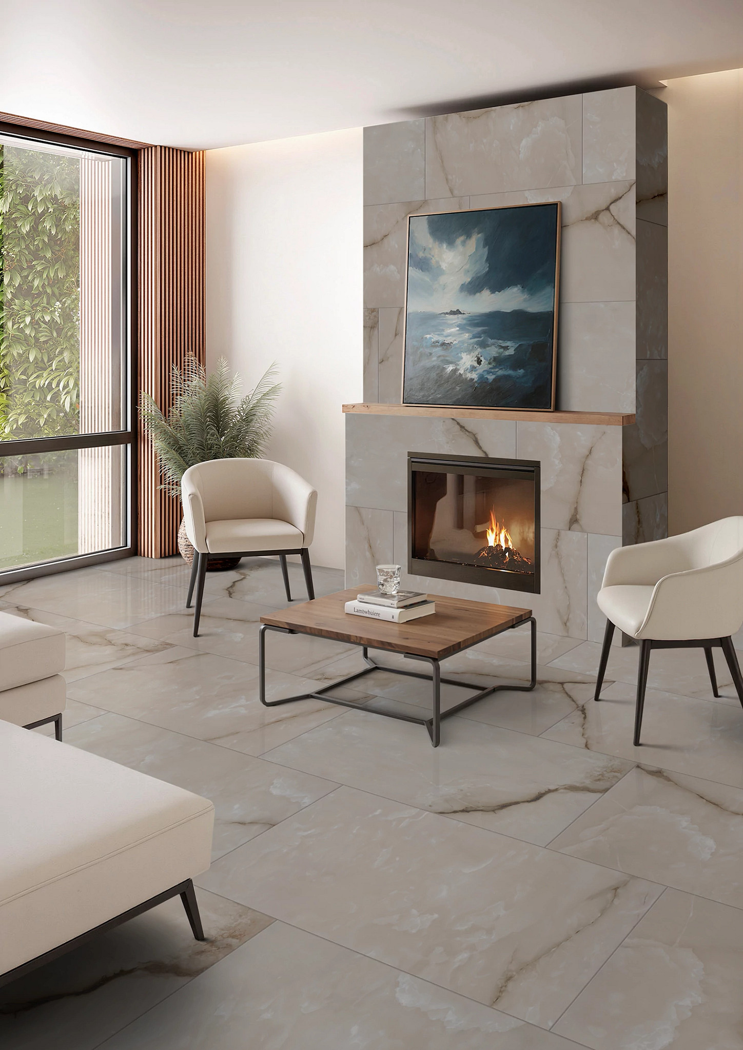 ASTORIA 24X48 MATTE MOCHA ROOM