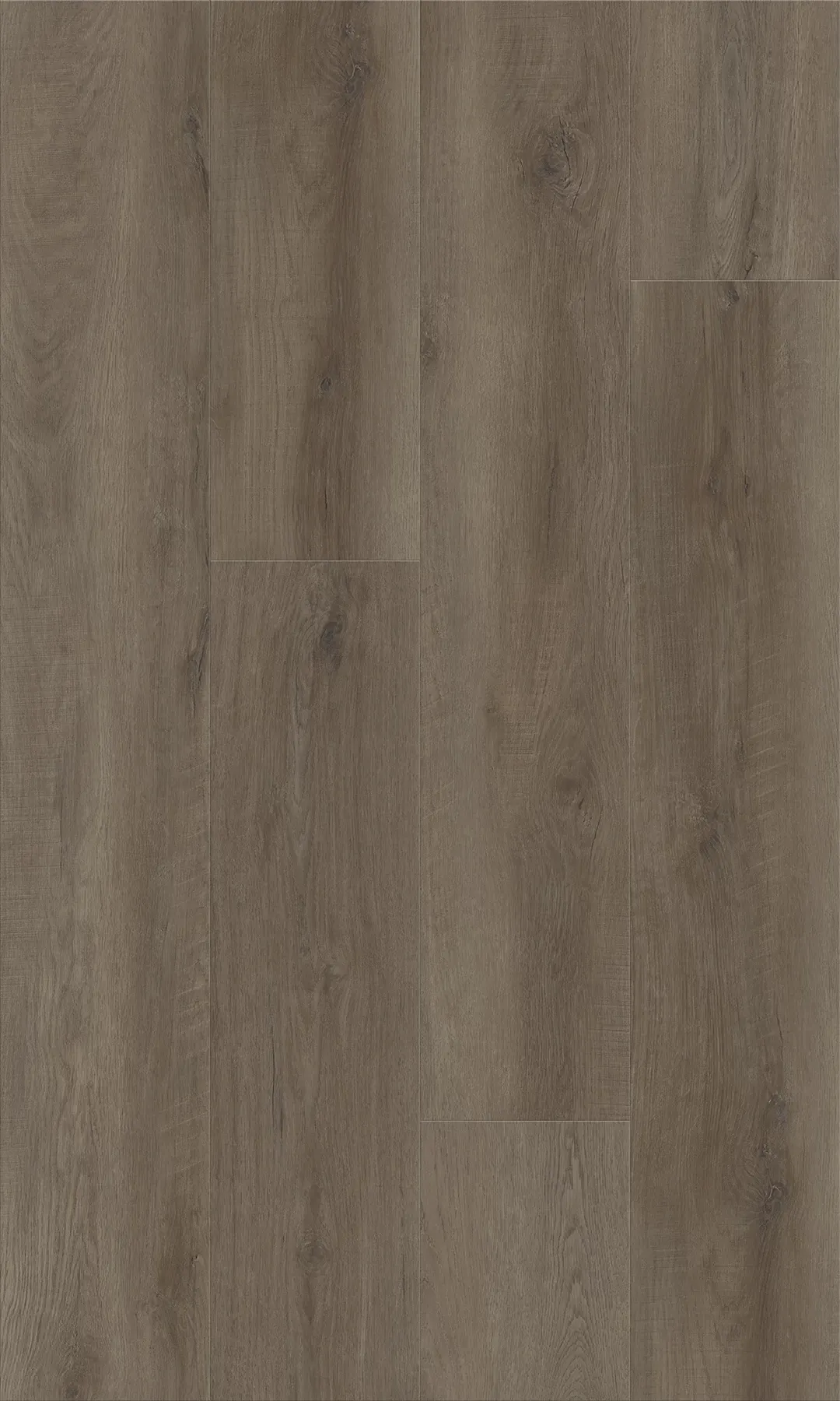 WPC flooring in a warm brown tone