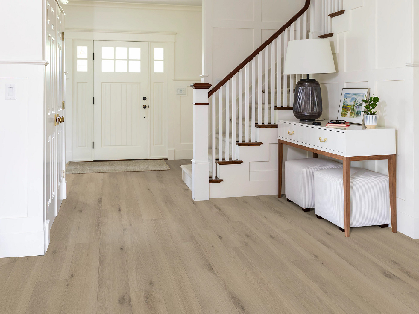 Everglades flooring, shown in a room
