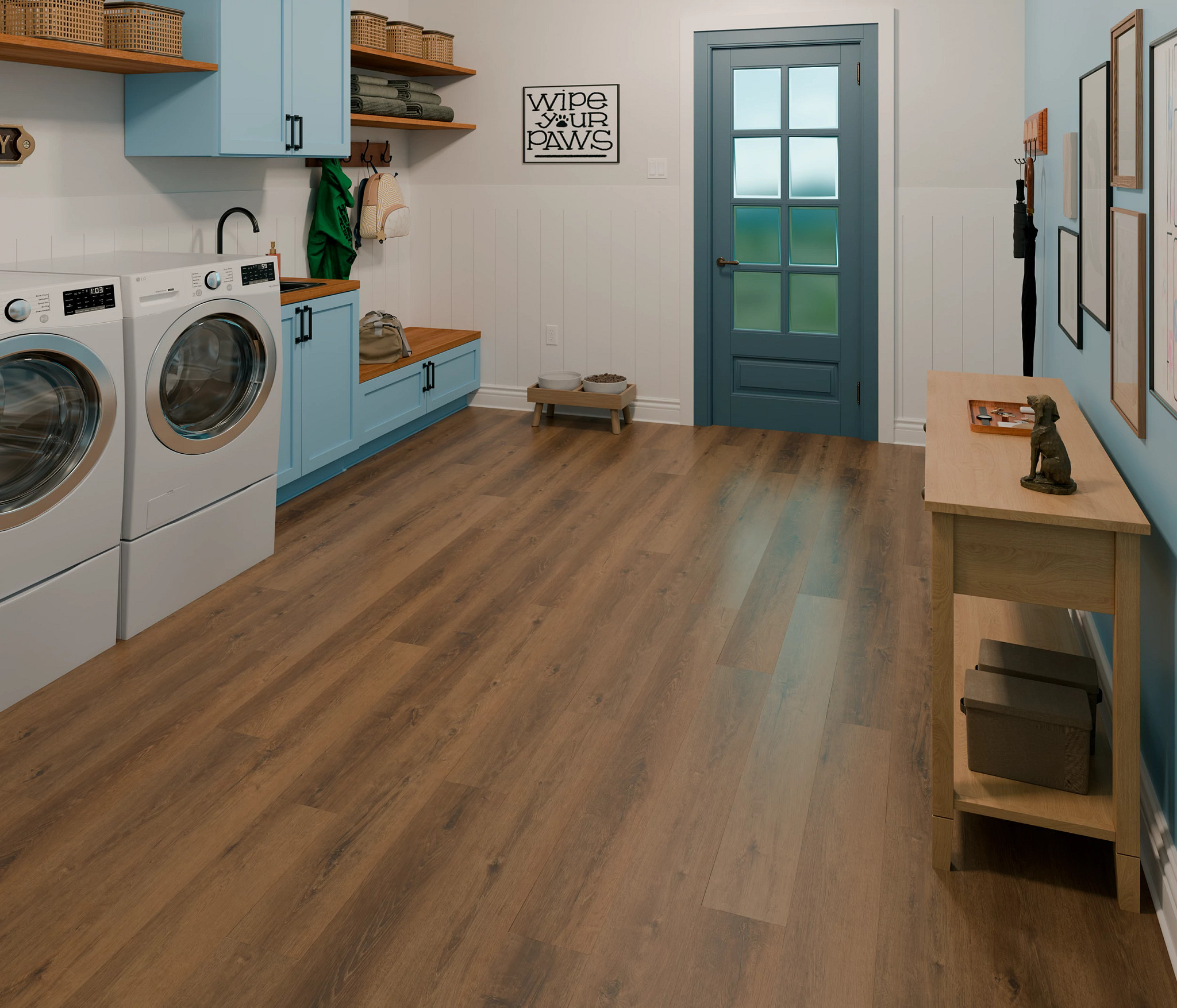 MALTESE GARNET OAK ROOM